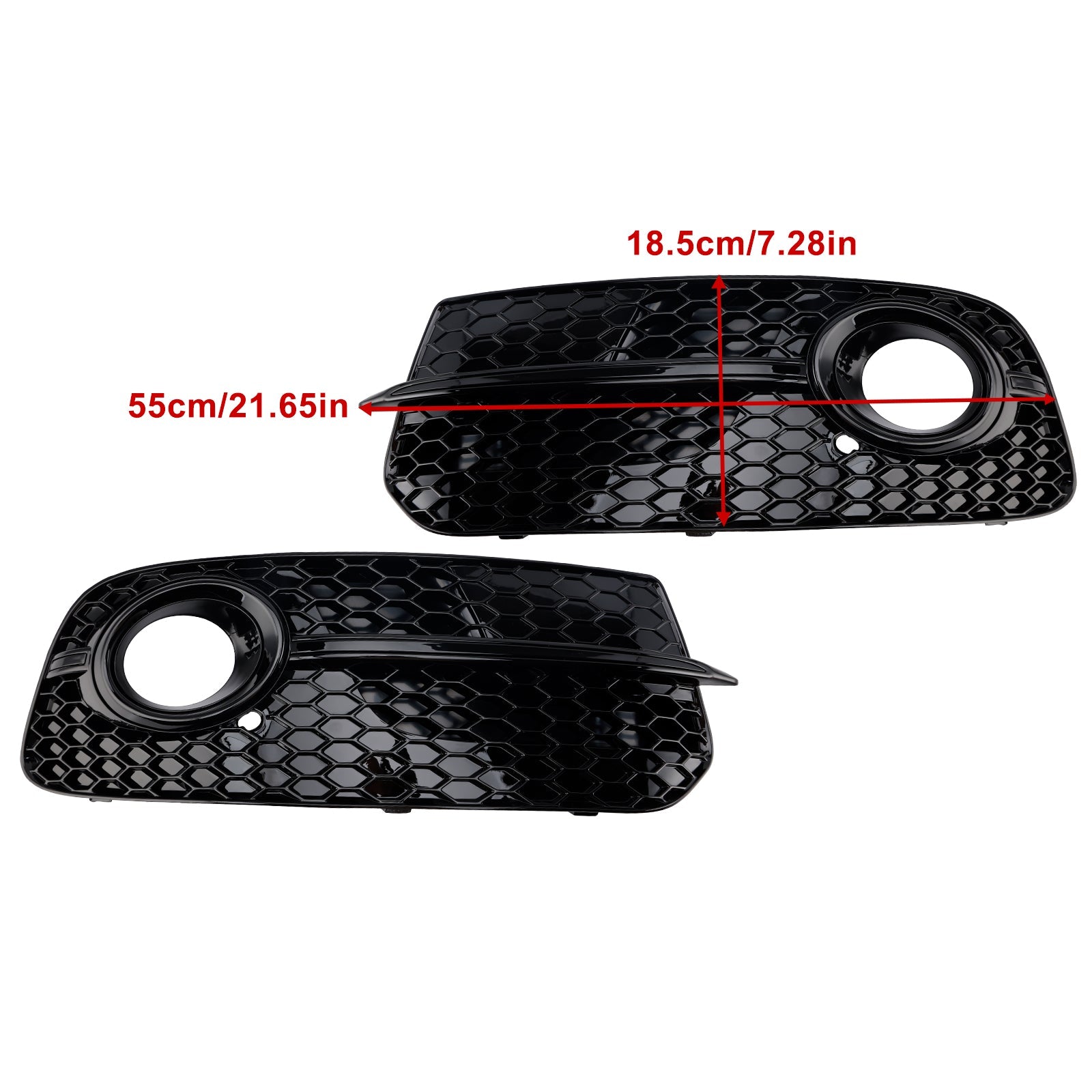 2013-2017 Audi Q5 Front Bumper Fog Light Grill Grille 8R0807681M