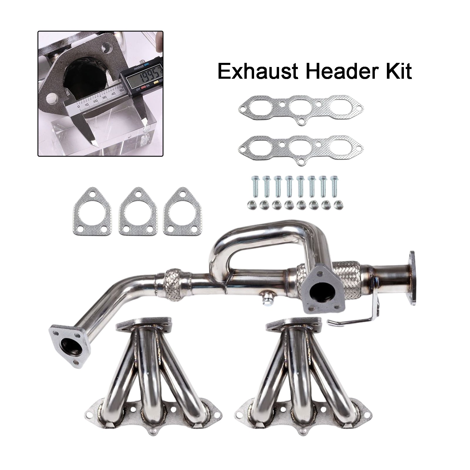 Exhaust Manifold Header Fit Acura CL 2002-2003 Fit Acura TL 3.2L 1999-2003