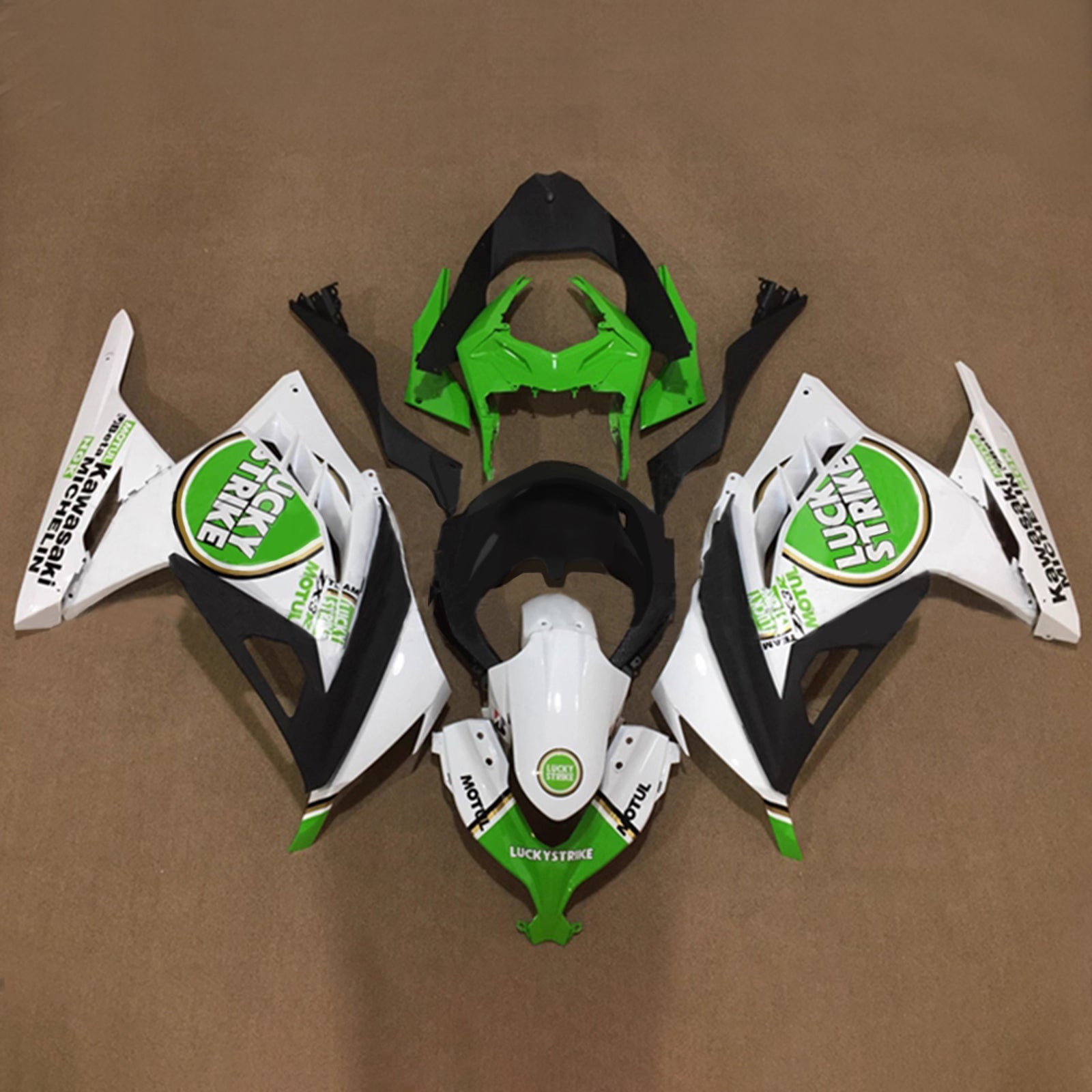 Injection Fairing Kit Bodywork Plastic ABS fit For Kawasaki EX300 Ninja300 2013-2024
