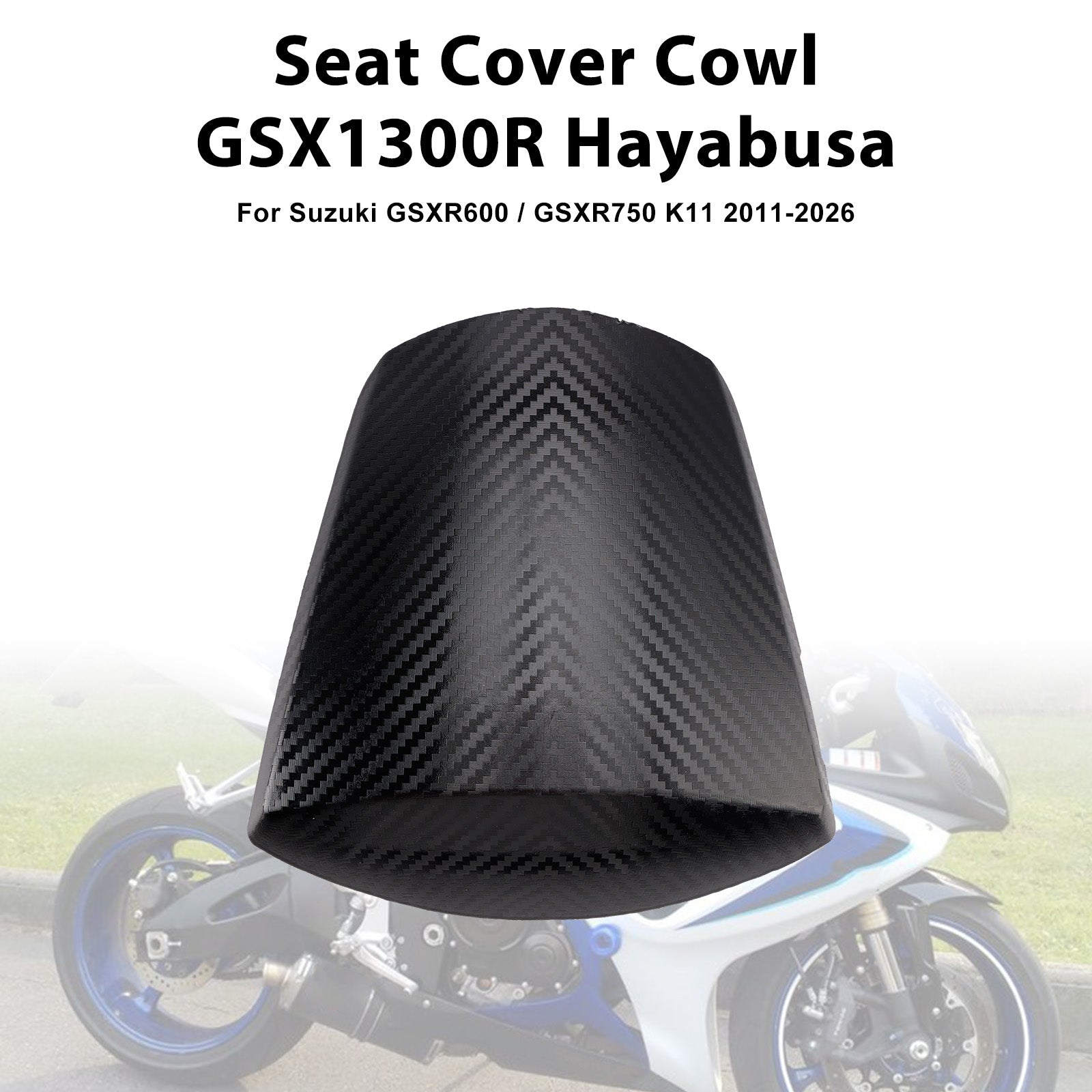 Rear Seat Fairing Cover For Suzuki GSXR600 GSXR750 K11 2011-2026