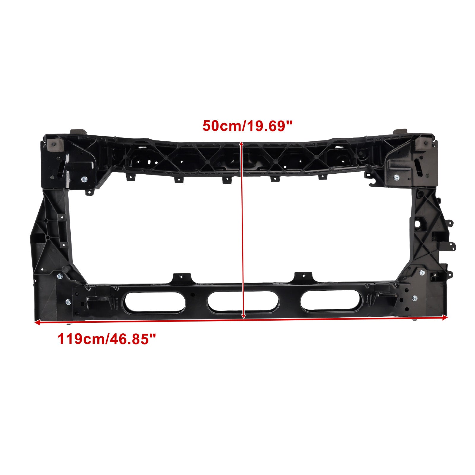 2023-2024 For Jeep Wagoneer L (submodel: Base, Carbide, Series II, Series III) Front Radiator Support Core CH1225338