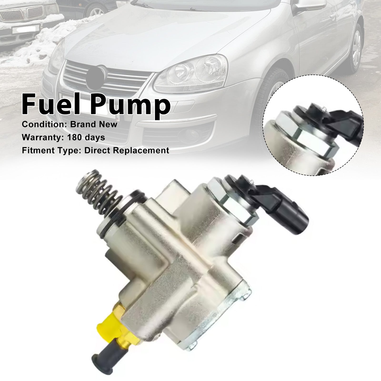 07/2006-10/2010 VW VENTO III (1K2) 1.4 TSI High Pressure Fuel Pump 03C127025T HFS853A04