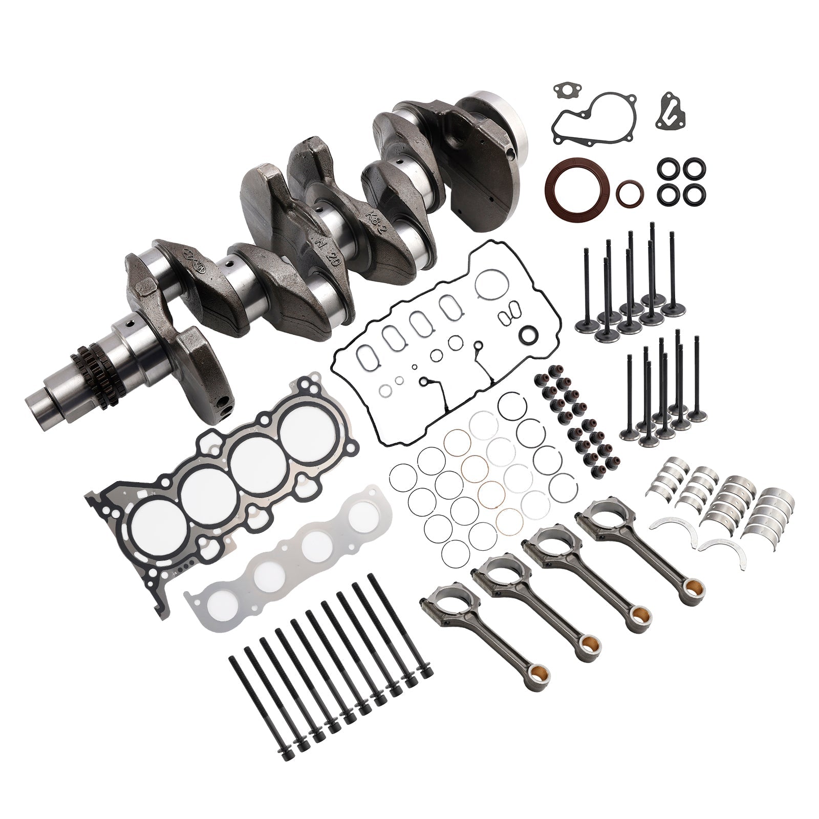 2015?C2020 Hyundai Tucson (TL) G4NH 2.0L Engine Overhaul Rebuild Kit Crankshaft Con Rods 231102E510