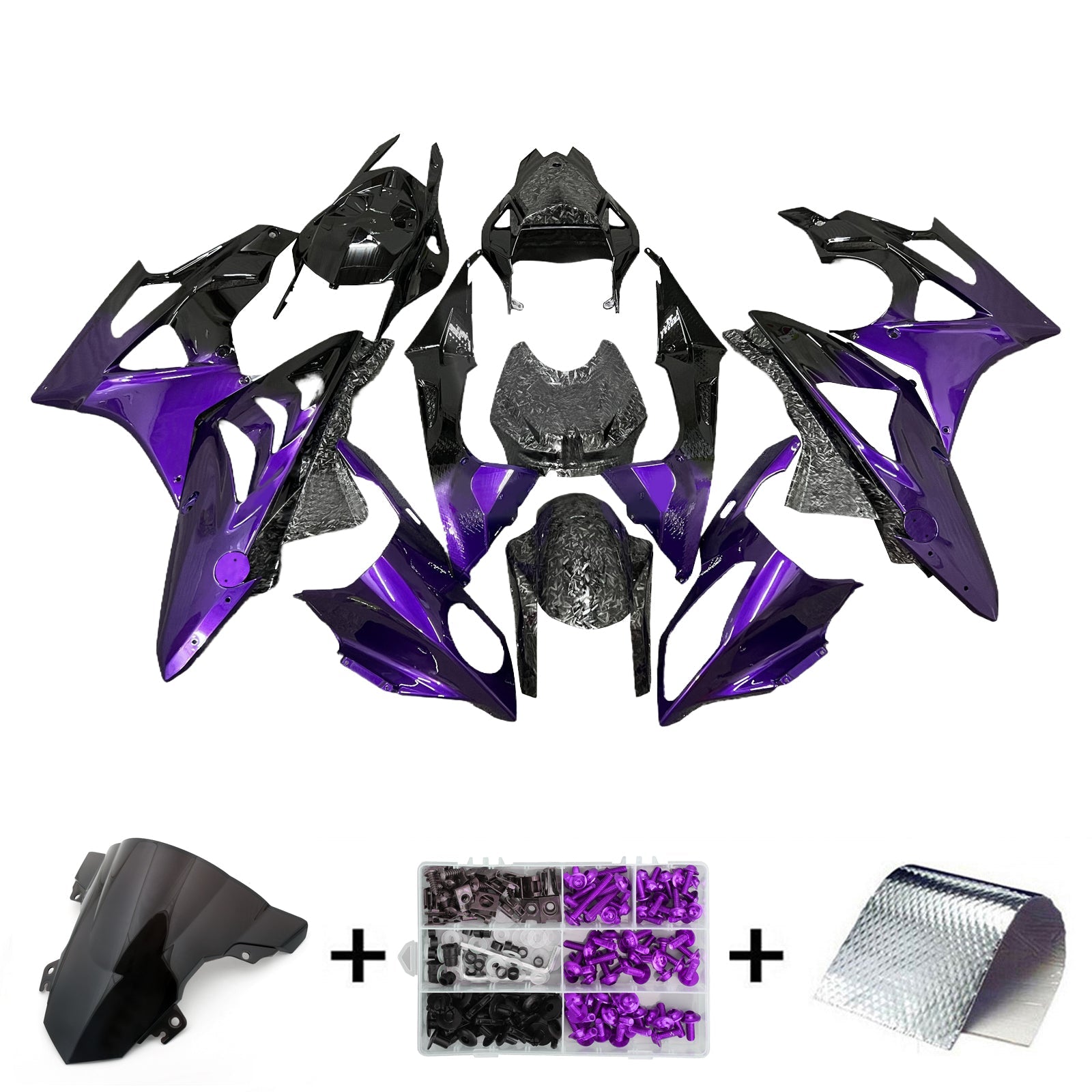 2017-2018 BMW S1000RR Injection Fairing Kit Bodywork Plastic ABS