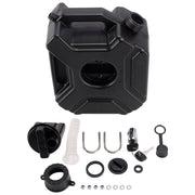 3L Oil Gas Container Anti-static Jerry Can Fuel Tank Black For Touring Adventure