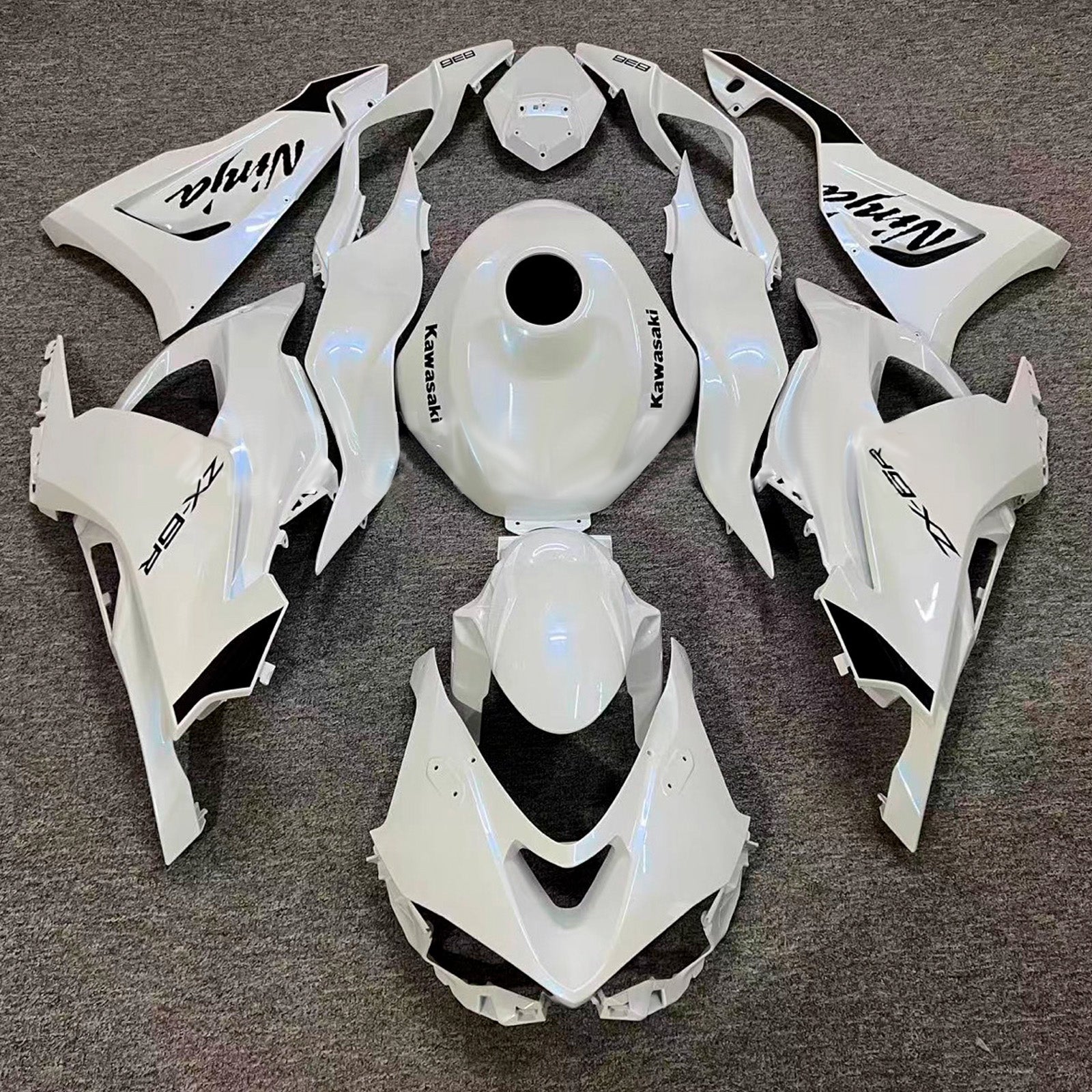 Injection Fairing Kit Bodywork Plastic ABS fit For Kawasaki ZX-6R 2024-2025