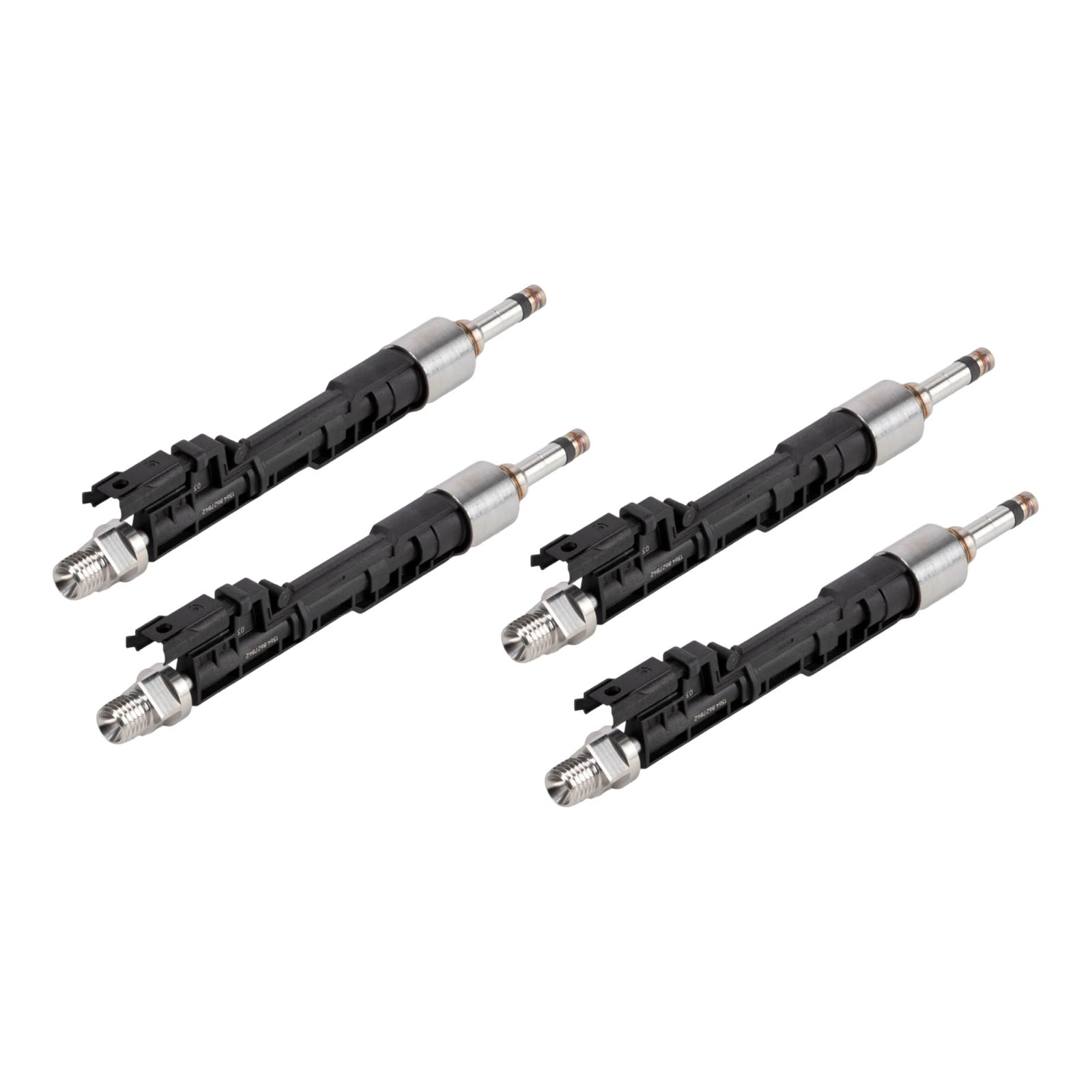 2012-2015 For BMW 7 Series F01/F02/F03/F04 750i / 750Li / 750i xDrive 4.4L V8 4Pcs Fuel Injector 0261500187