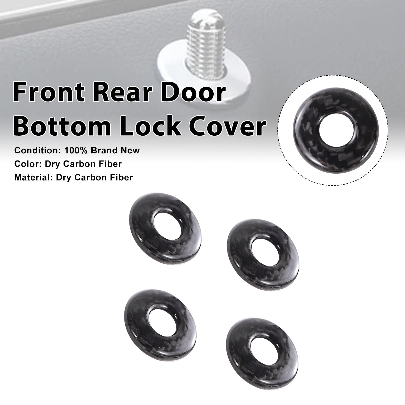 2019-2026 Fit Mercedes Benz W464 W465 Front Rear Door Bottom Lock Cover