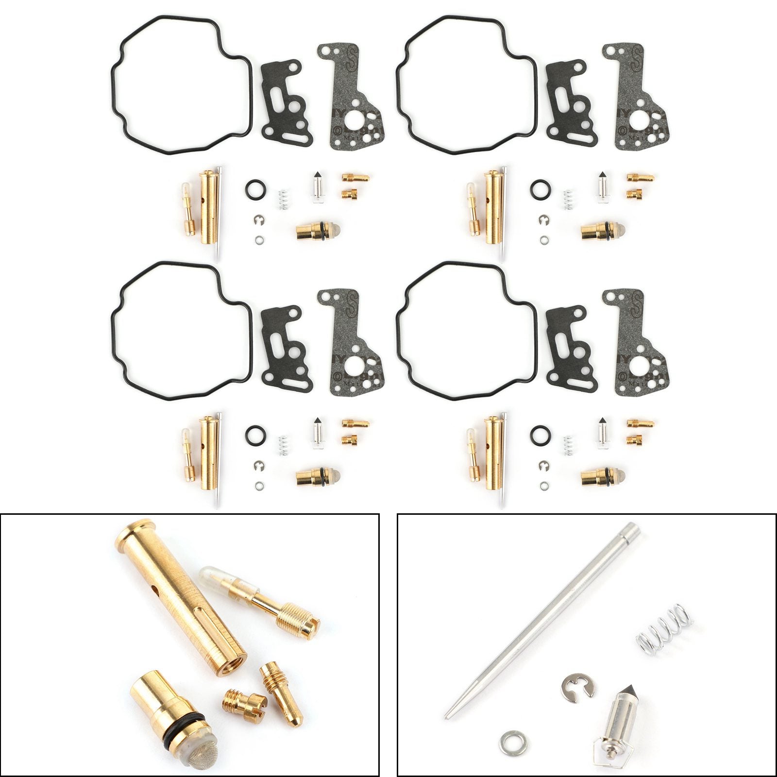 Carburetor Carb Rebuild Repair Kit fit for Yamaha VMX 1200 V MAX VMAX XVZ 1300 Generic