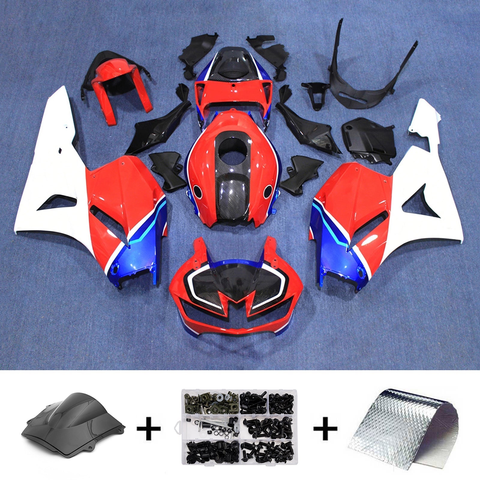 Injection Fairing Kit Bodywork Plastic ABS For Honda CBR600RR 2013-2025 F5