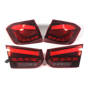 2012-2018 BMW 3 Series F30 F80 316d L&R Red LED Tail Lights Rear Lamp Assembly 63217313039 63217372793