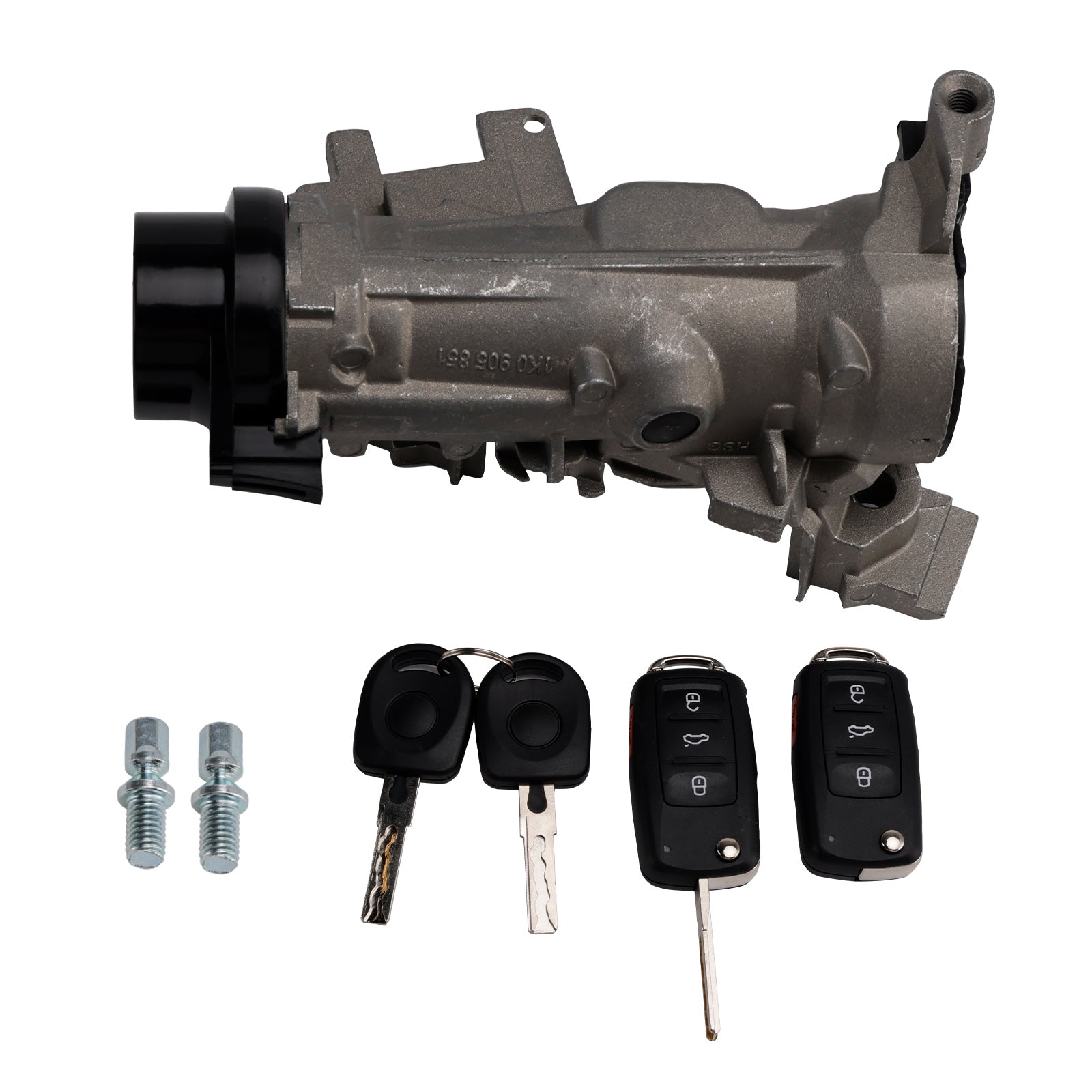 2007-2011 EOS Ignition Switch Lock Cylinder w/2 Key 1K0905851B 1K0905865