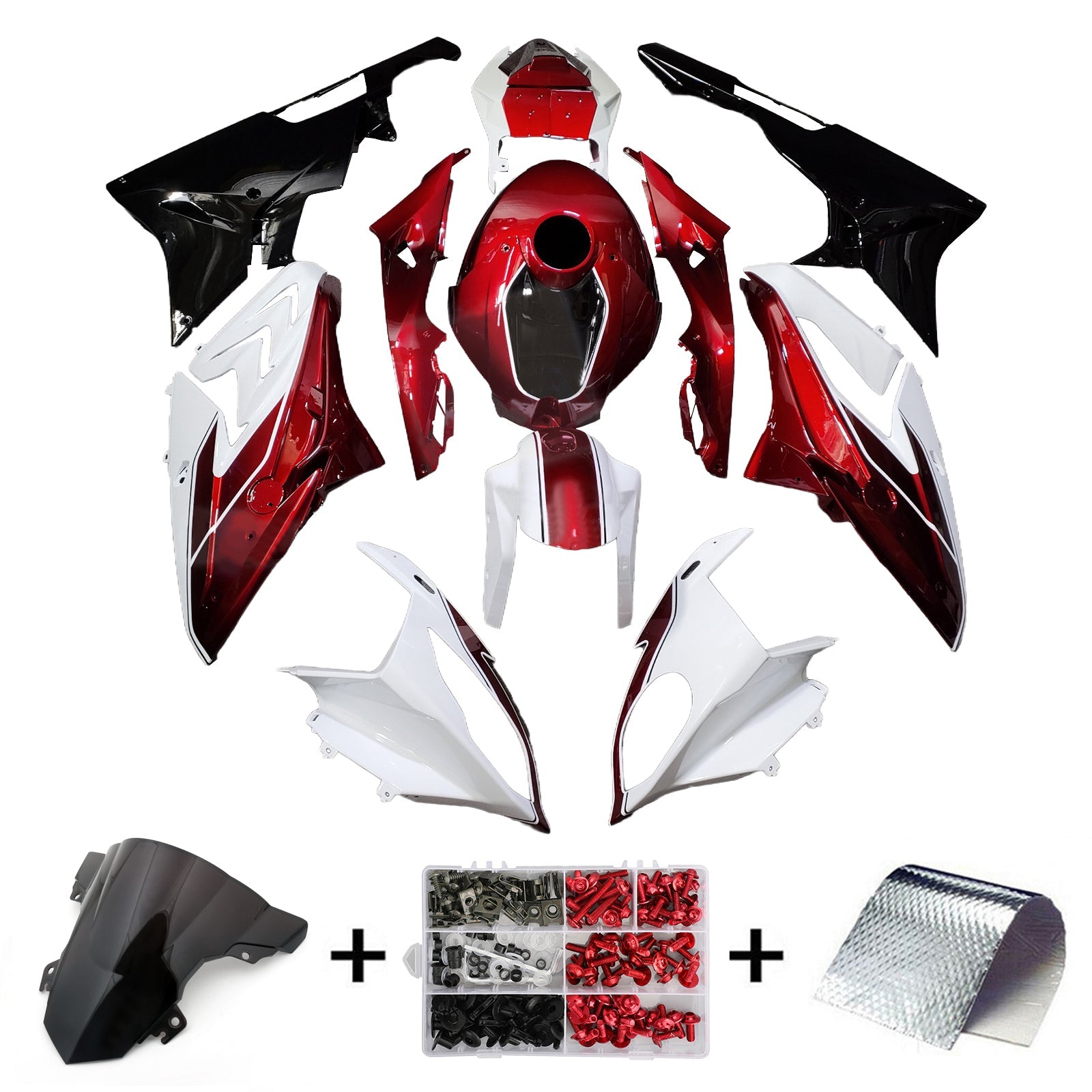 2017-2018 BMW S1000RR Injection Fairing Kit Bodywork Plastic ABS