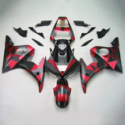 2003-2004 Yamaha YZF 600 R6 2006-2009 R6S Injection Fairing Kit Bodywork Plastic ABS #157