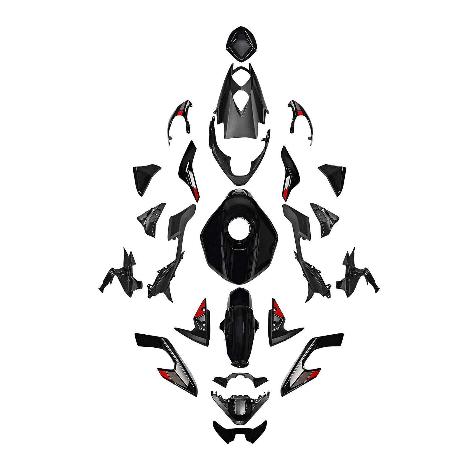 Injection Bodywork Fairing Kit for Street Triple 765 R/RS 2023-2025