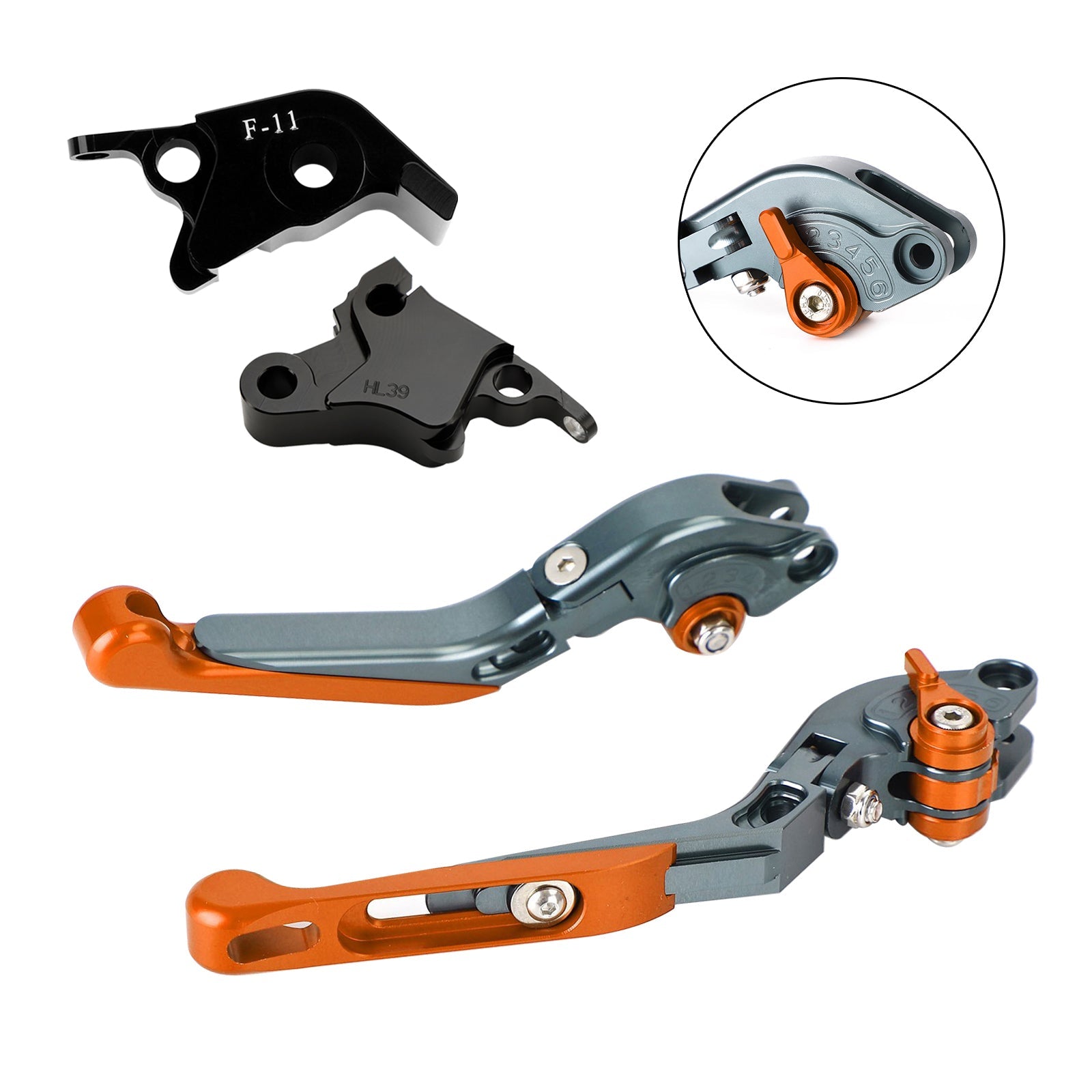2021-2022 CFMOTO 700CL-X Sport Adjustable Clutch Brake Lever