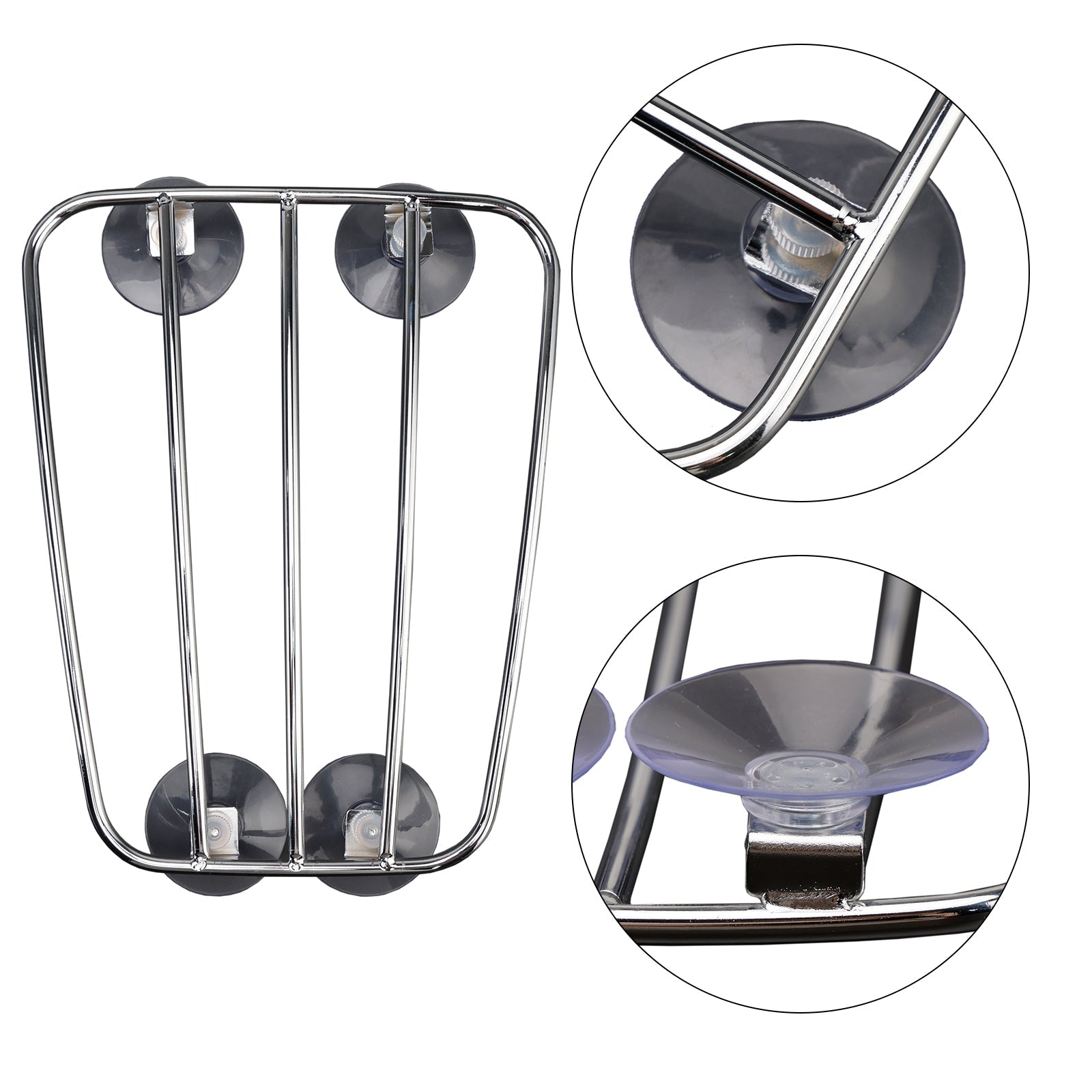 Motorcycle Fuel Tank Rack Chrome For Bonneville T100 T120 Thruxton Scrambler 900
