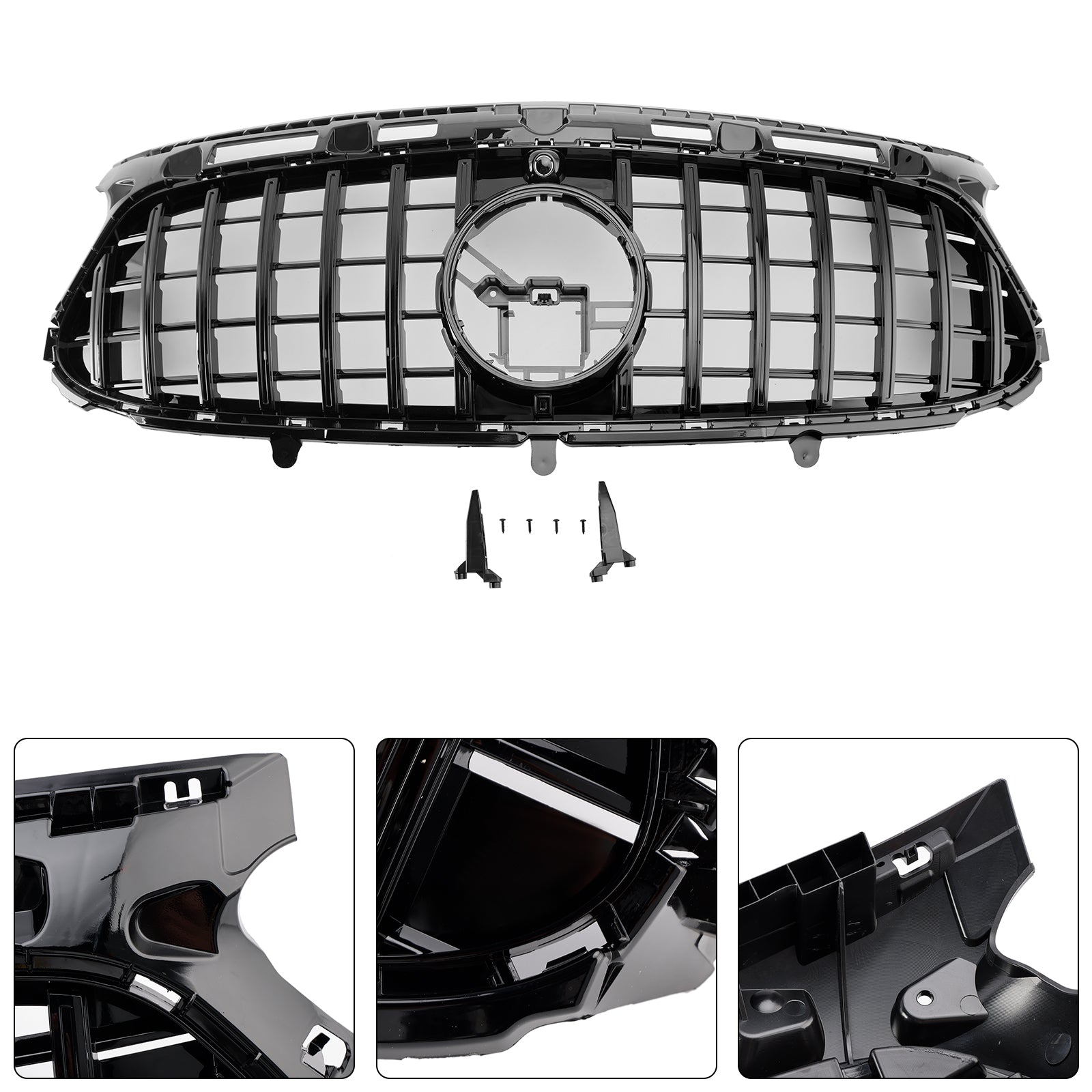 2020-2023 Mercedes Benz GLA-Class H247 Deluxe Front Bumper Grille Grill