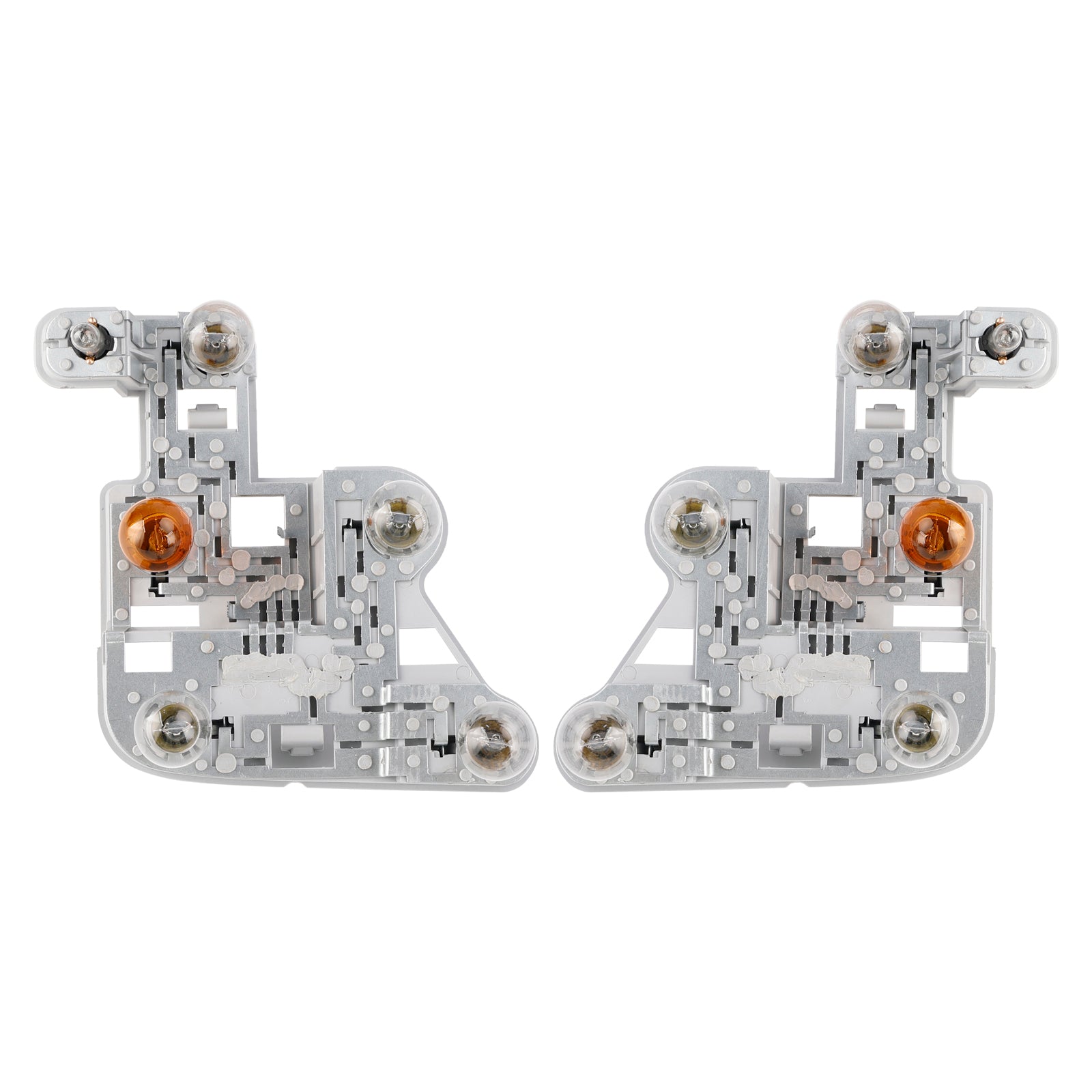 2007-2010 Mercedes W204 C-Class Left+Right Tail Lamp Bulb Holder with Bulbs