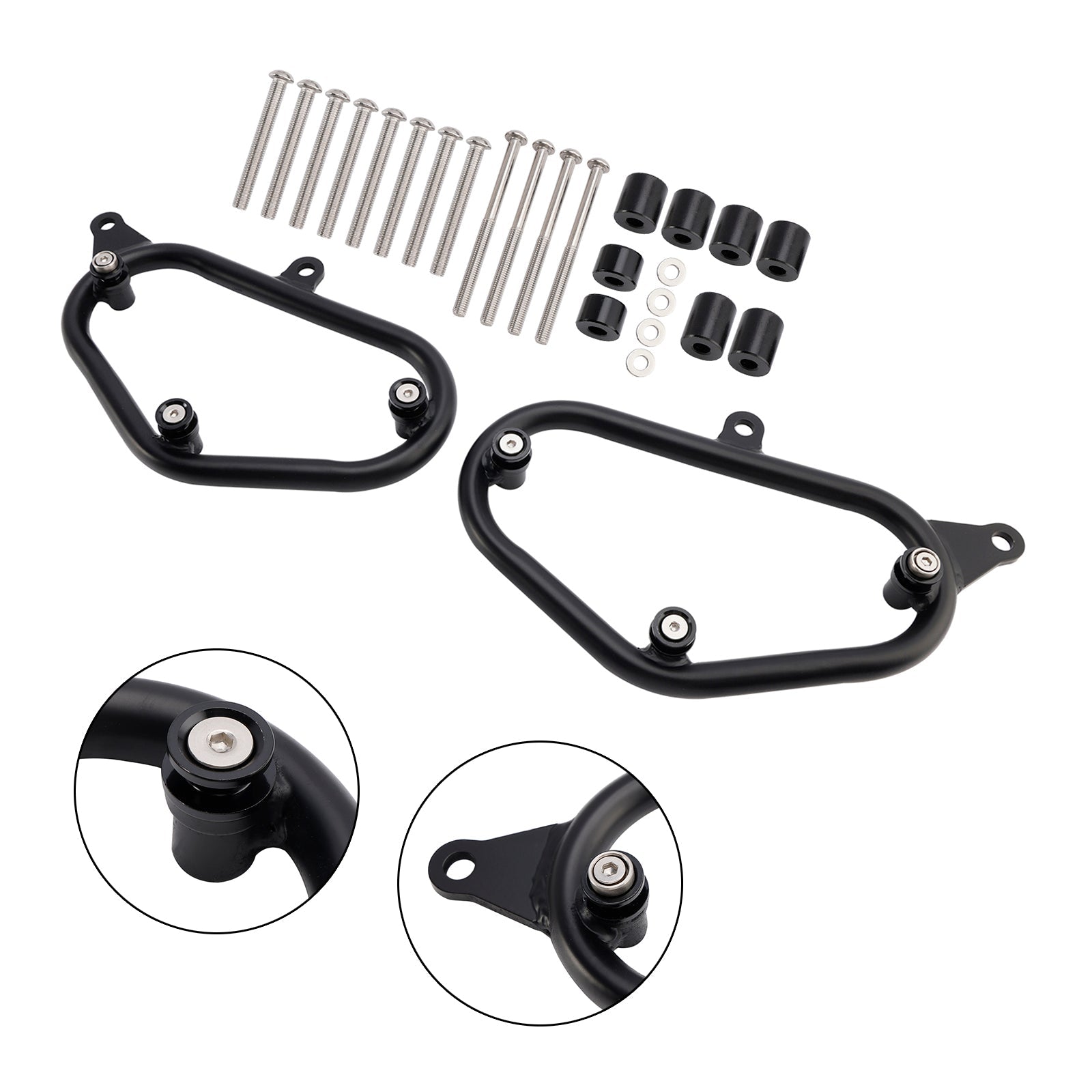 2024-2025 Kawasaki Eliminator 500 Side Saddle Bag Mounting Bracket Black