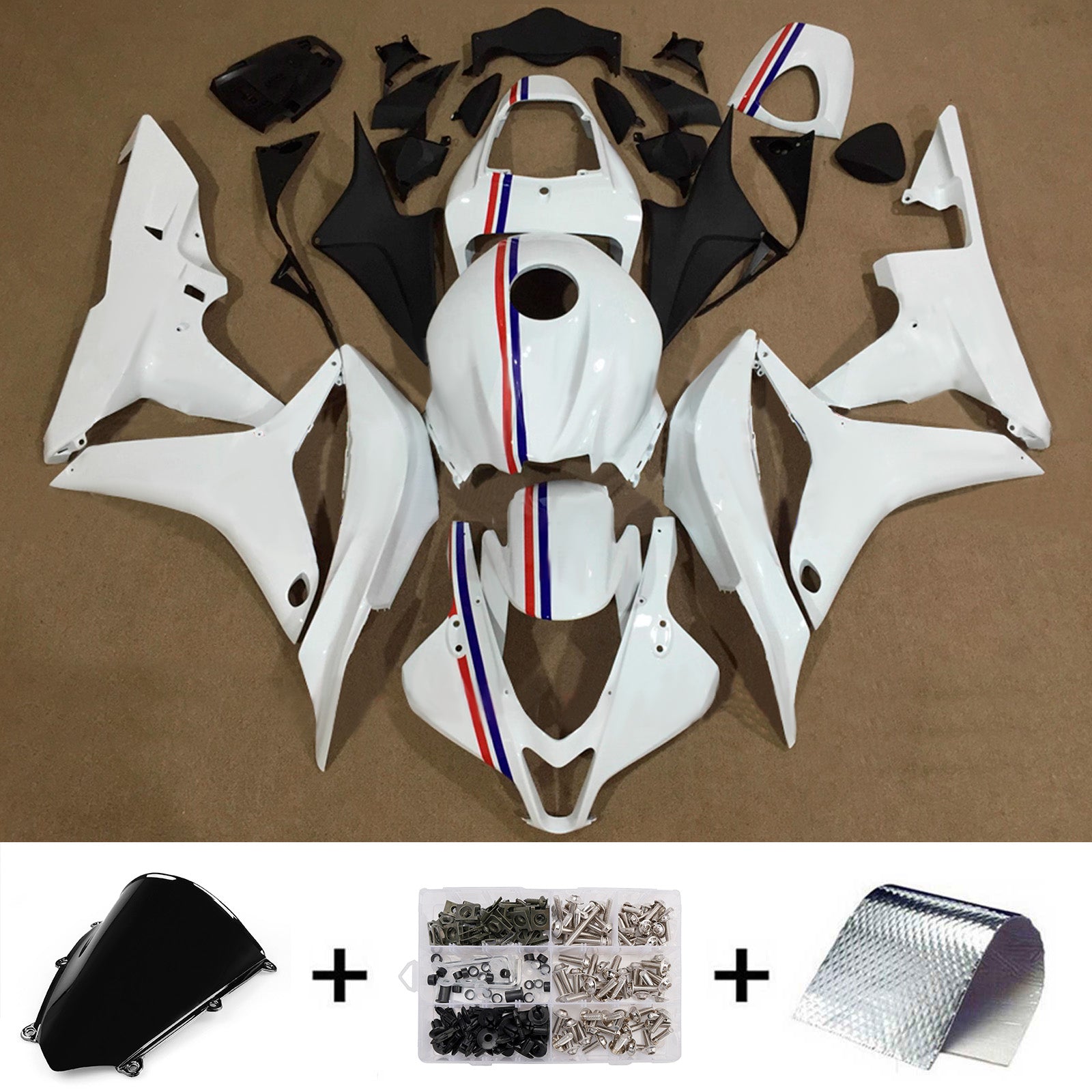 Injection Fairing Kit Bodywork Plastic ABS For Honda CBR600RR 2007-2008 F5