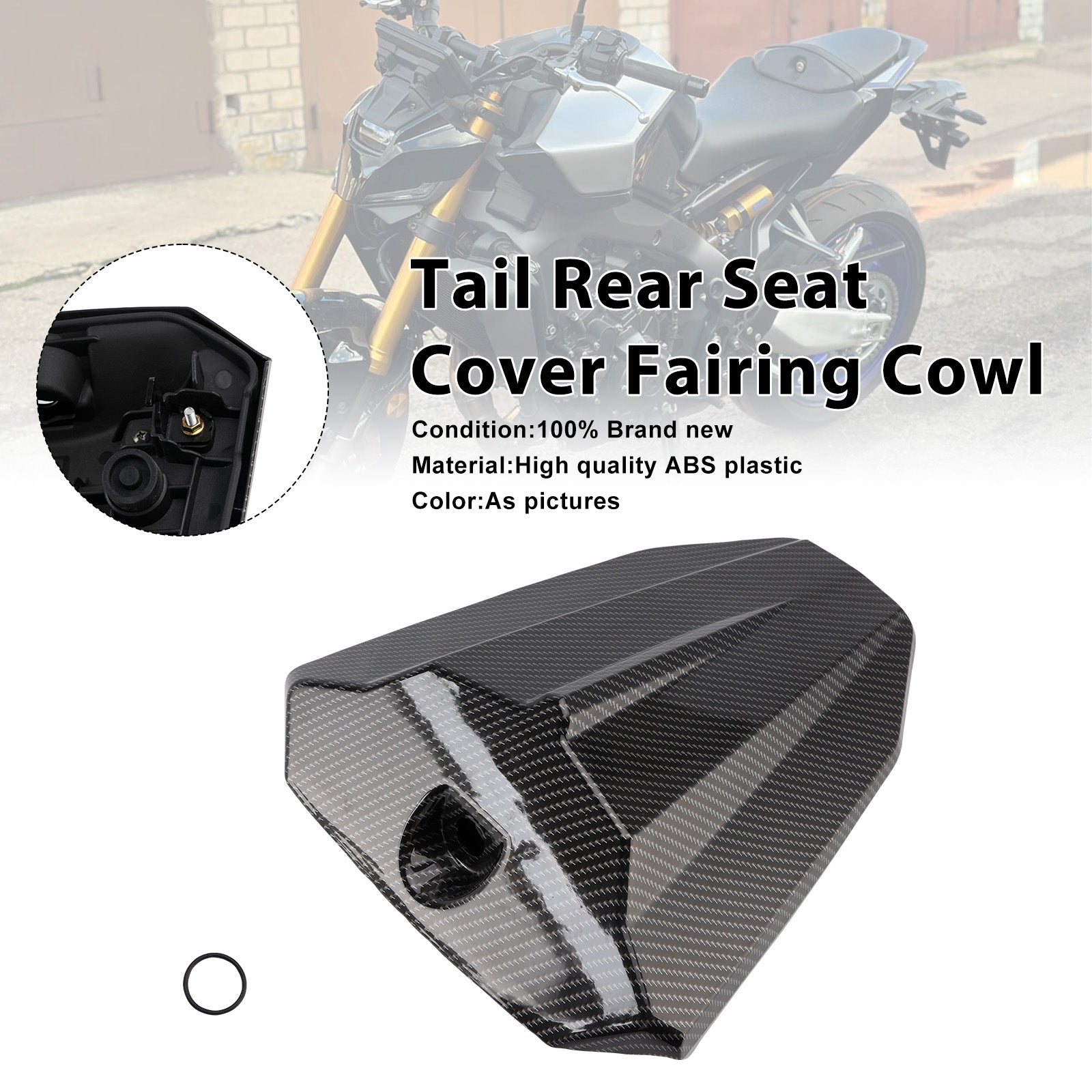 2024-2026 For Yamaha MT-09 / SP Tail Rear Seat Cover Fairing Cowl