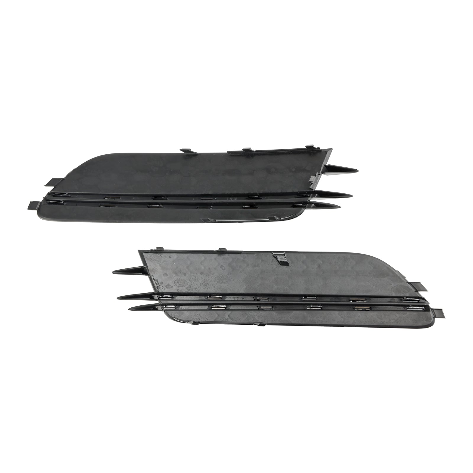 2012-2015 Audi A6 4G C7 2PCS Front Fog Light Cover Bezel Grill Grille
