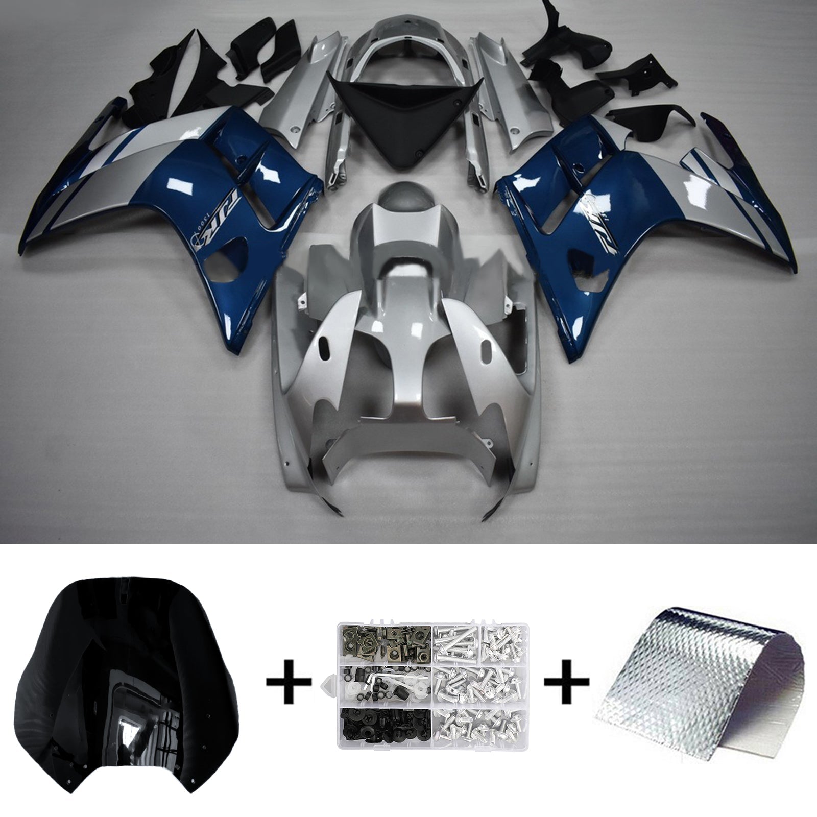 2001-2006 Yamaha FJR 1300 Fairing Kit Bodywork Plastic ABS