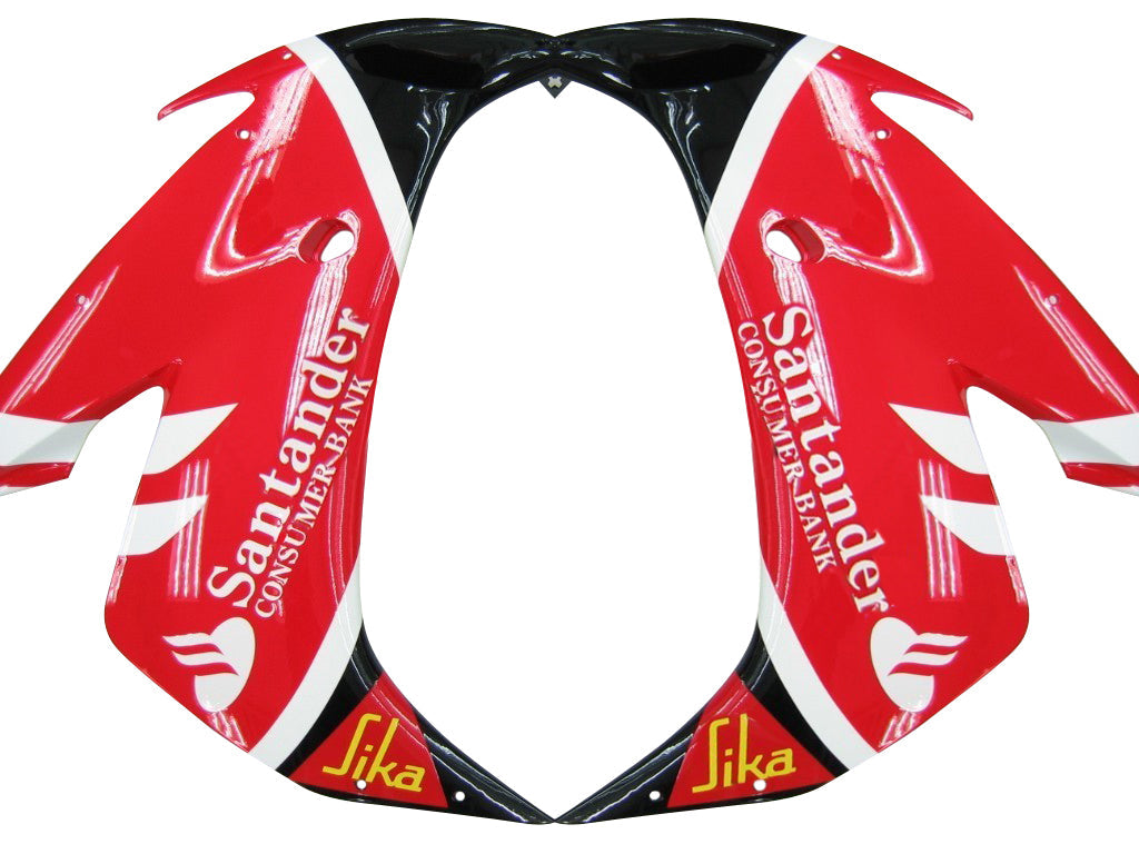 2004-2006 Yamaha YZF-R1 Red Black Racing Fairings Generic