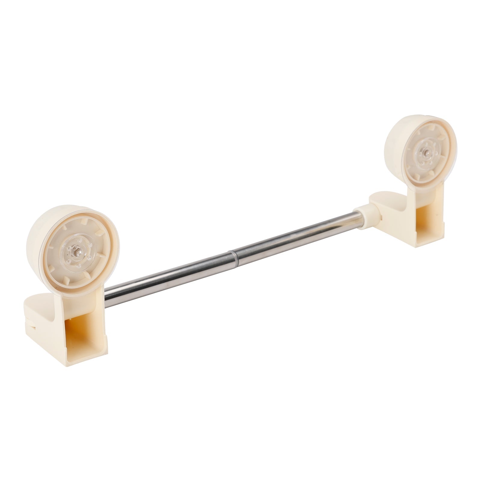 2x RV Shower Corner Storage Bar Adjustable Stainless Steel Rod 11.8-23.6 inches