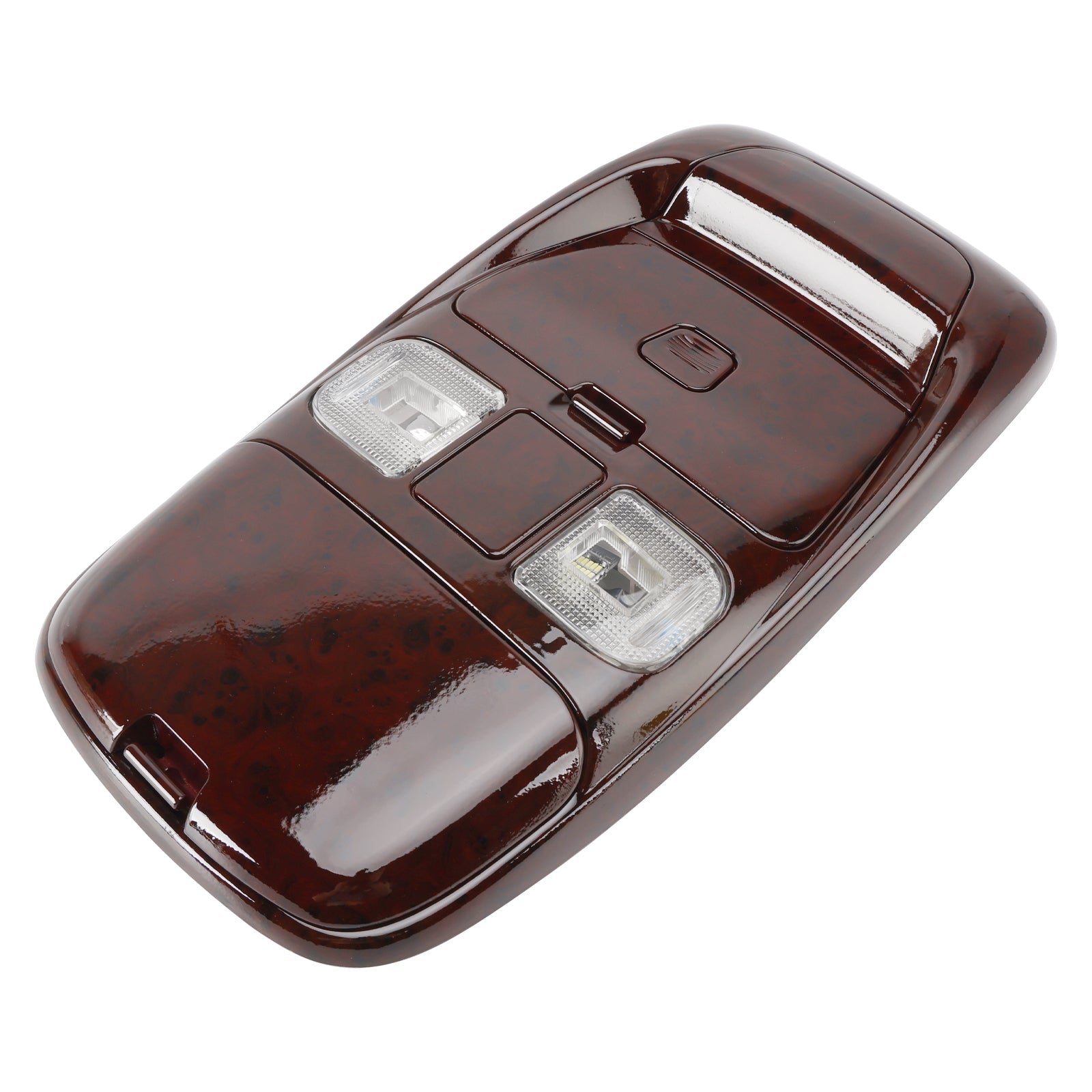 1998-2002 Dodge Ram 3500 Front LED Overhead Console Peach wood SN94TL2AA 5013618AA