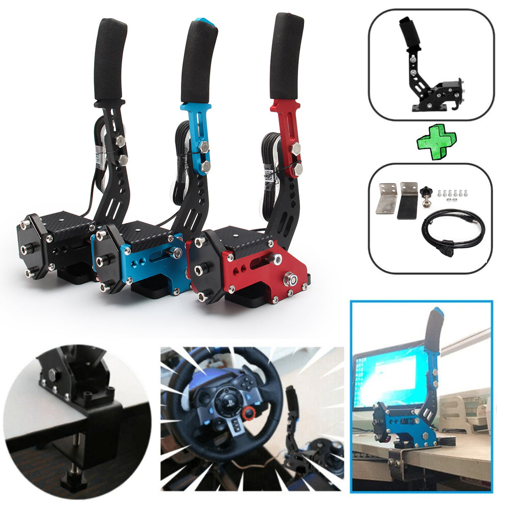14Bit PC USB3.0 SIM Handbrake for Racing Games Steering Wheel Stand G27/G29 G920 PC WINDOWS