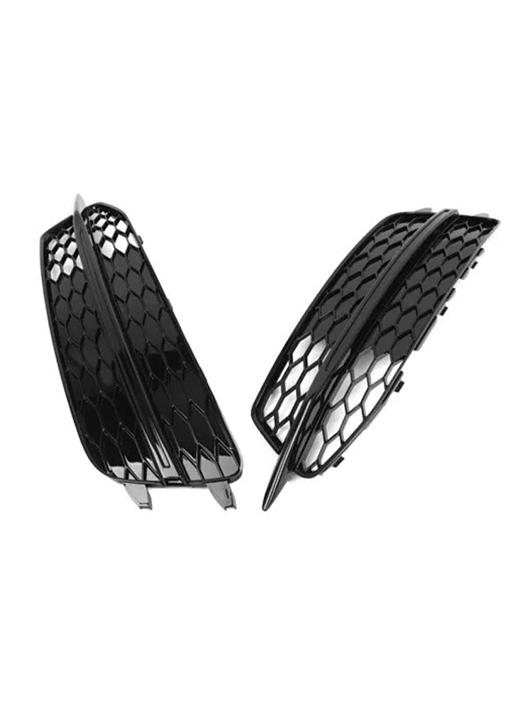 2012-2014 Audi A6 C7 S-Line 2X Car Front Bumper Fog Light Grilles 4G0807681D 4G0807682D