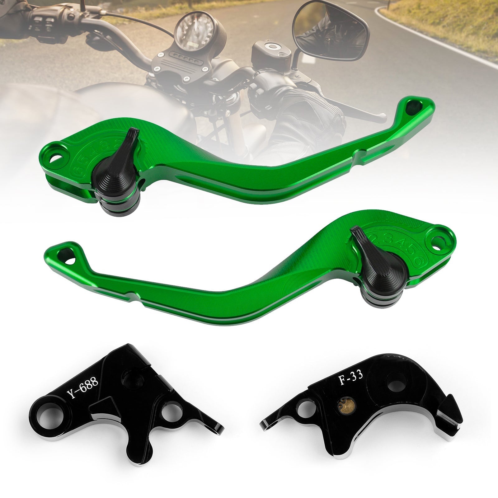 Honda CBR600RR 07-17 CBR1000RR 08-16 CNC Short Clutch Brake Lever