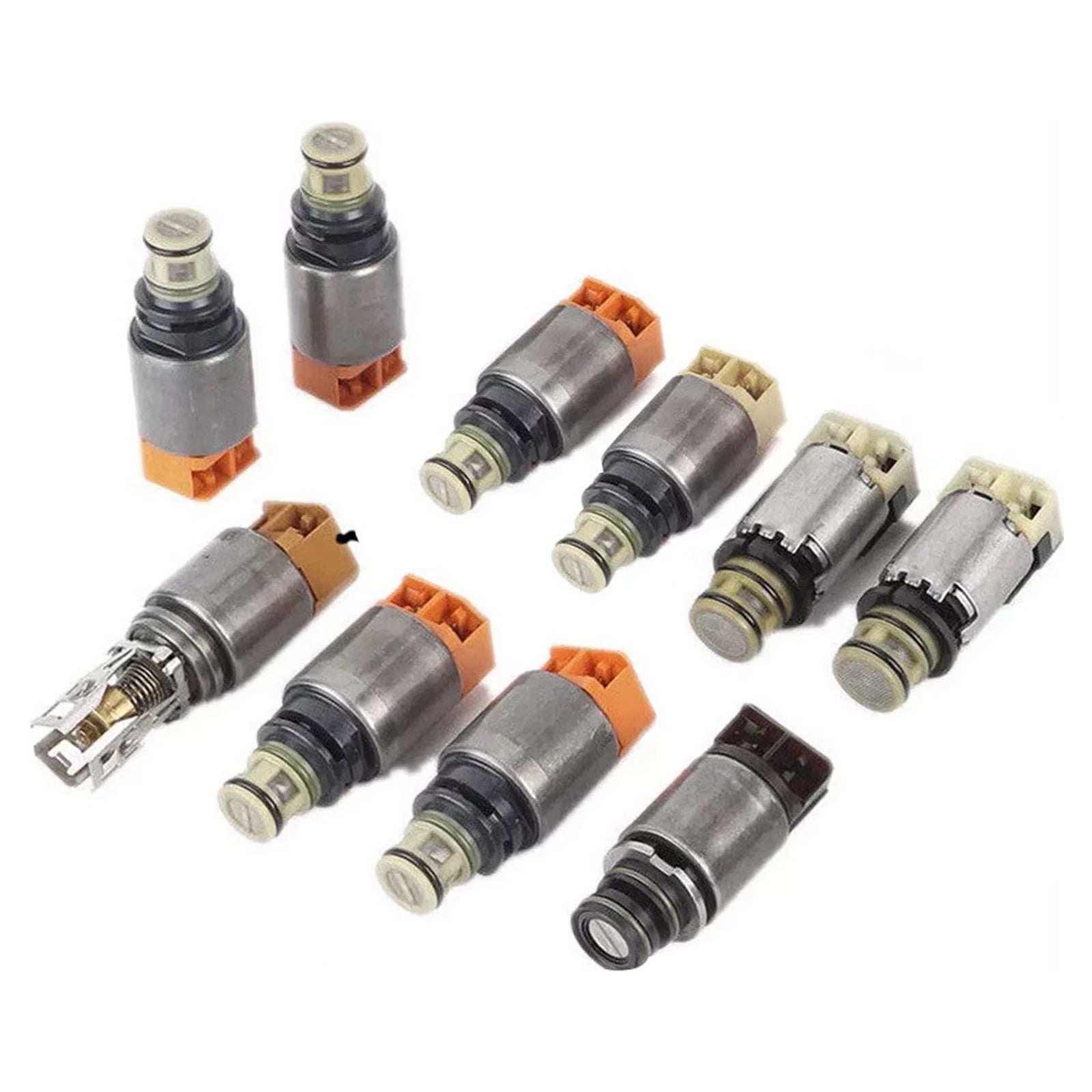 2015-2017 For Chrysler 200 L4 2.4L V6 3.6 10PCS 9HP48 Auto Transmission Gearbox Solenoid Kit 948TE