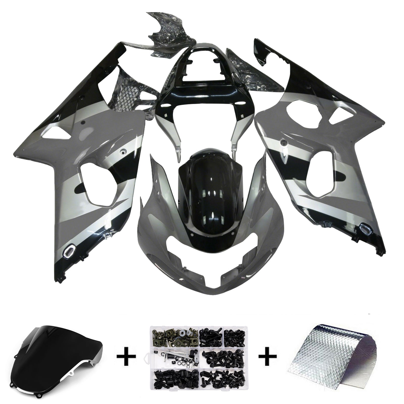 Injection Fairing Kit Bodywork Plastic ABS For Suzuki GSXR1000 2000-2002 K1 K2