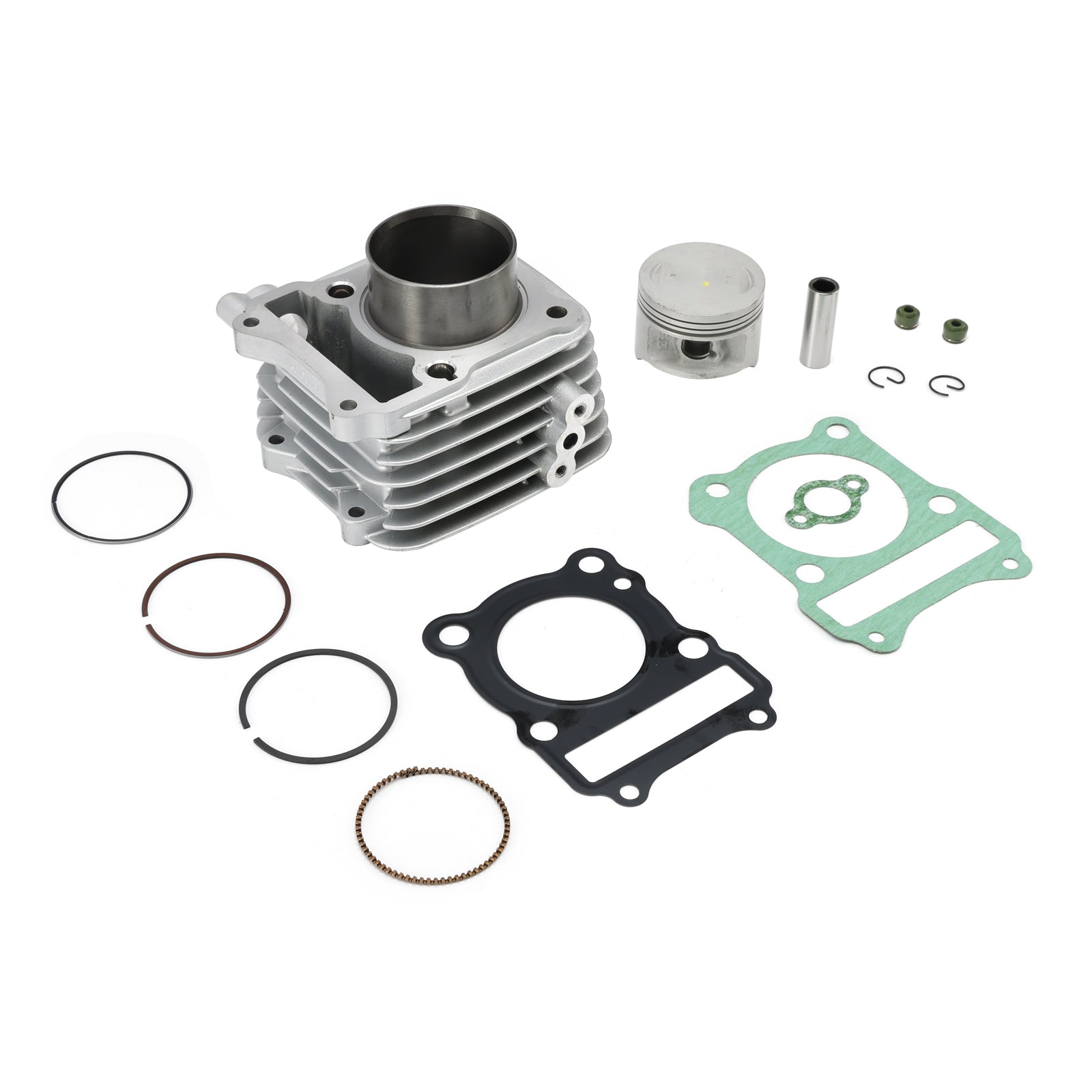 57mm Cylinder Piston Gasket Top End Rebuild Kit 125cc Fit For Suzuki EN125 GS125 GN125 GZ DR125 TU 125 4T AC