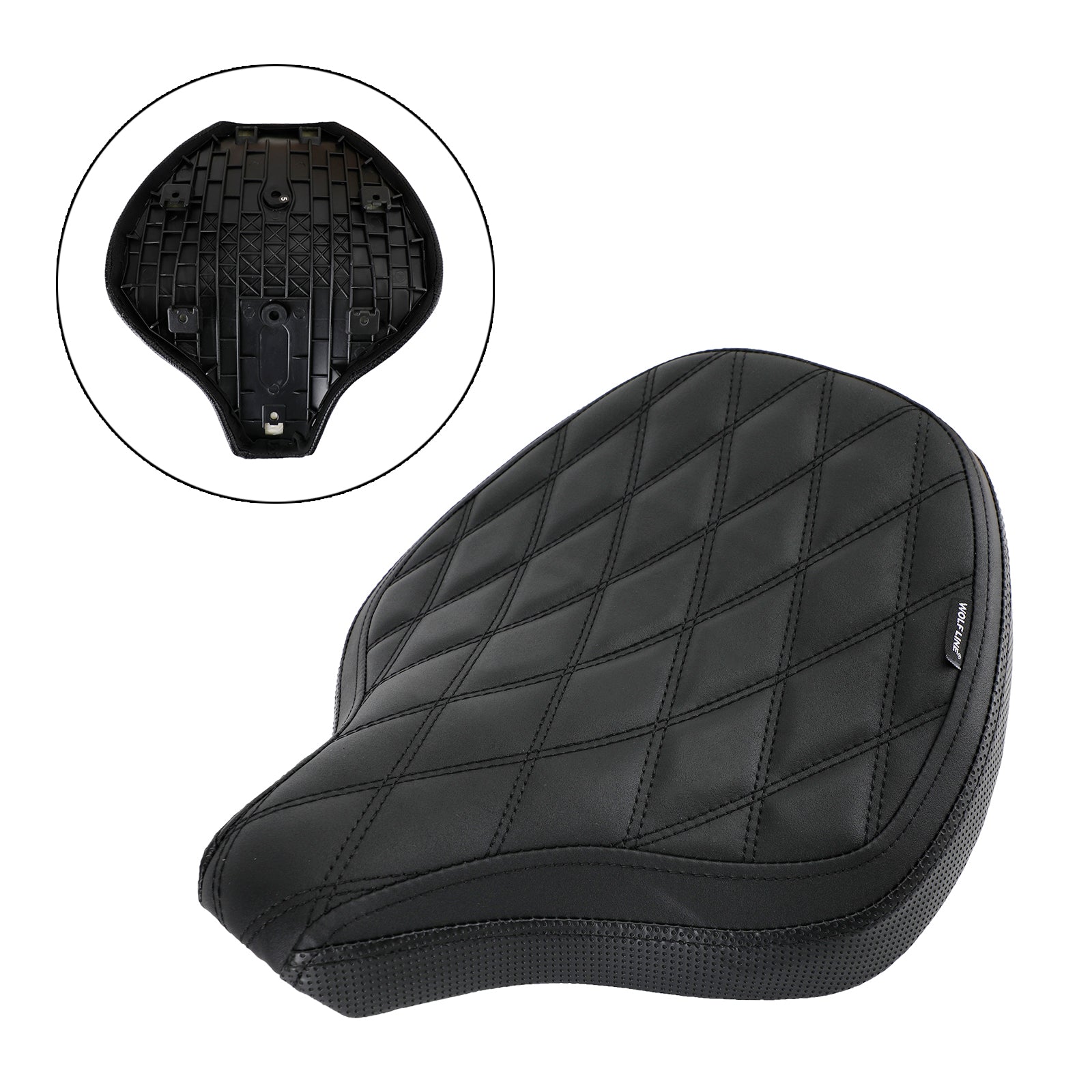 2017-2022 Triumph Bobber Front Raider Seat Driver Cushion Pu Diamond
