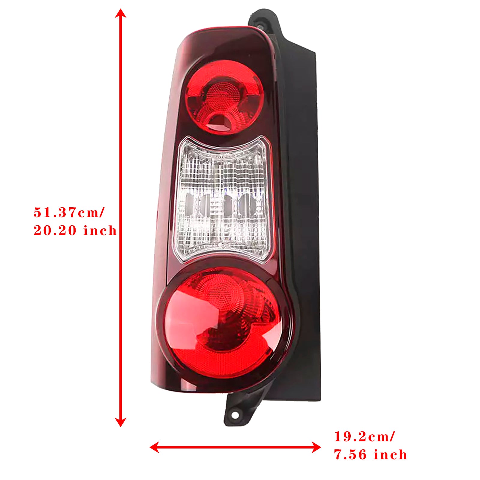2012-2019 Peugeot Partner Citroen Berlingo Left+Right Side Tail Light Lens Housing9 677205580 9677205480