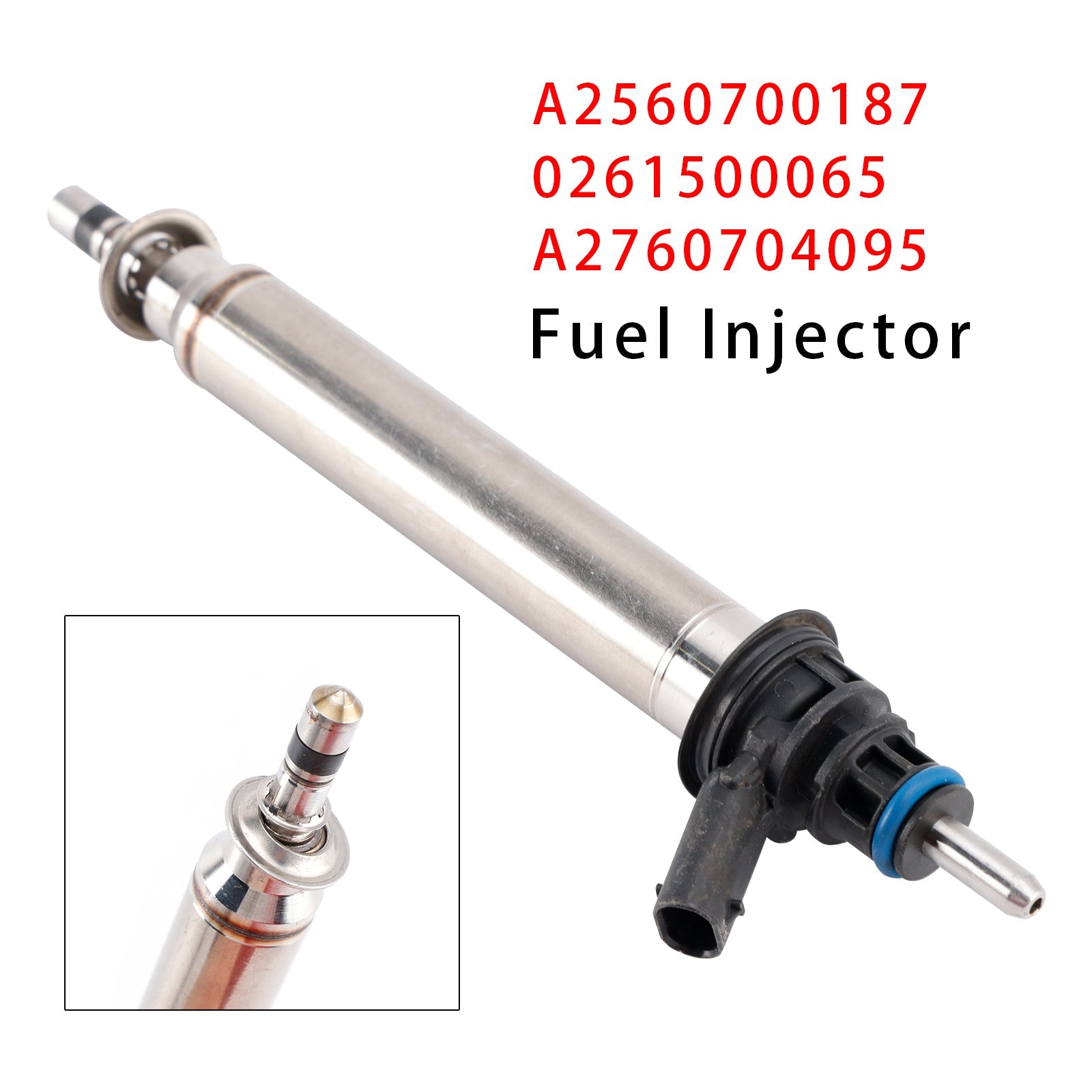 1Pcs Fuel Injector For Mercedes Benz 12-22 A2560700187 0261500065 A2760704095