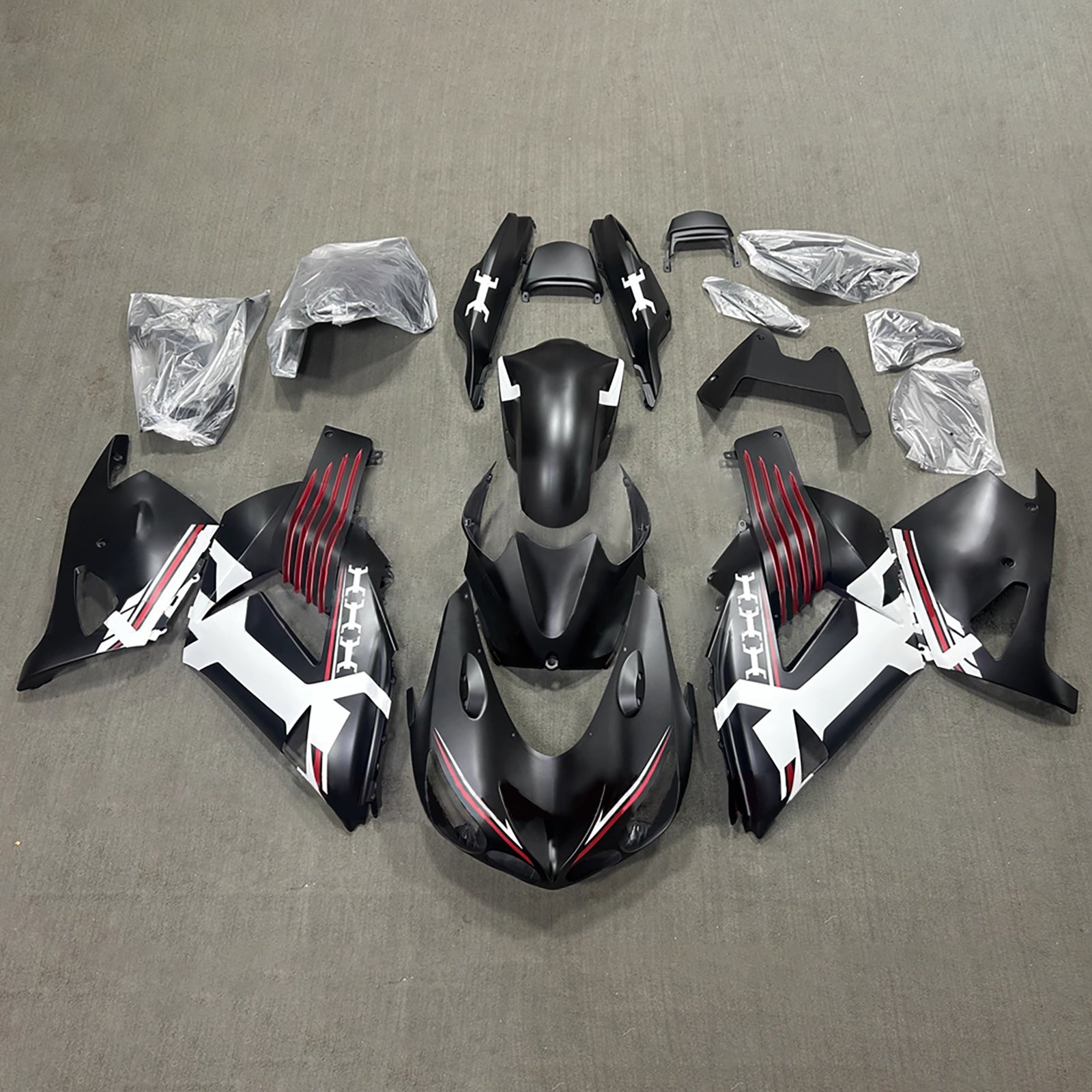 Injection Fairing Kit Bodywork fit For Kawasaki ZX14R ZZR1400 2012-2026