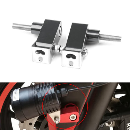 Pair Motorcylce M8 Holder Tail Light Bracket Extention Fender Fork Mount Support