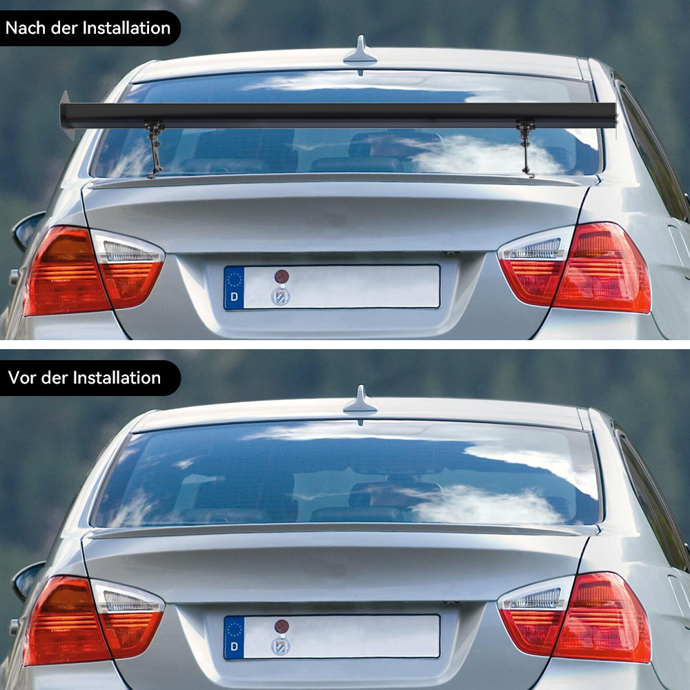 Universal Adjustable Lightweight GT Aluminum Rear Trunk Wing Racing Spoiler