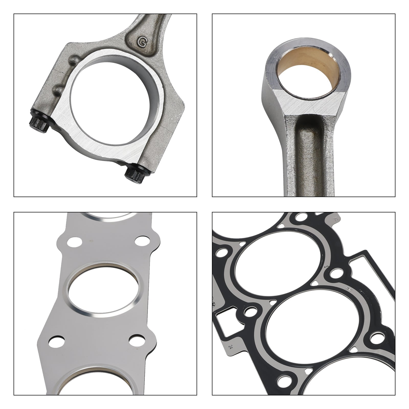G4KJ Engine Overhaul Rebuild Kit w/Crankshaft & Rods & Timing Kit For Kia 2.4L 21020-25120 21020-25150