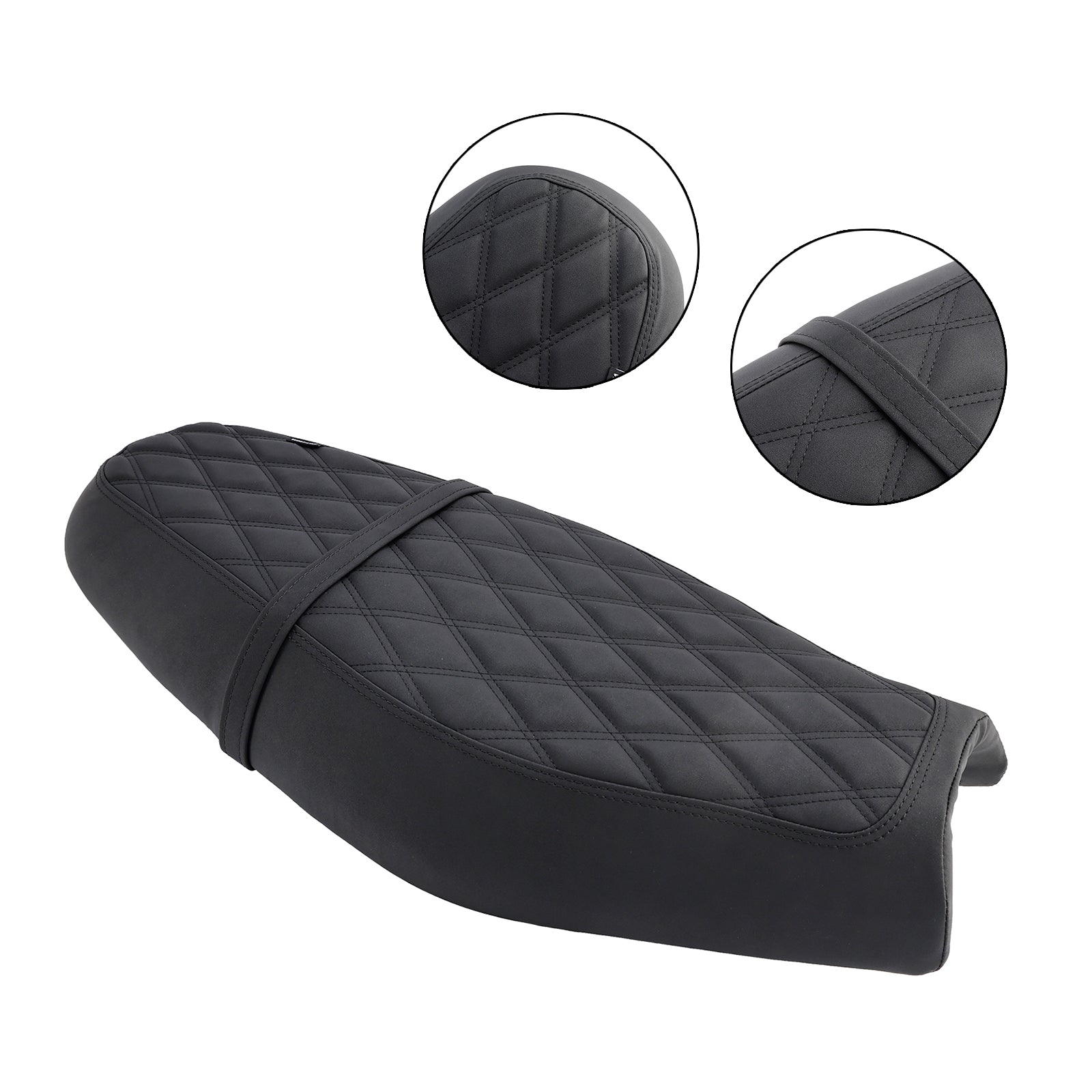2023-2024 TRIUMPH Speed Twin 900 Replace Front Rear Driver Passenger Seat Blackc Generic