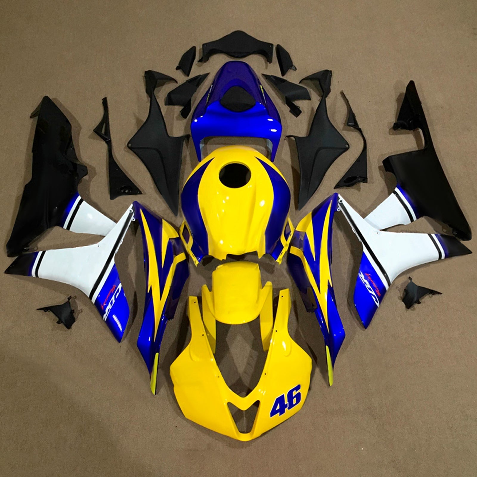 Injection Fairing Kit Bodywork Plastic ABS For Honda CBR600RR 2007-2008 F5