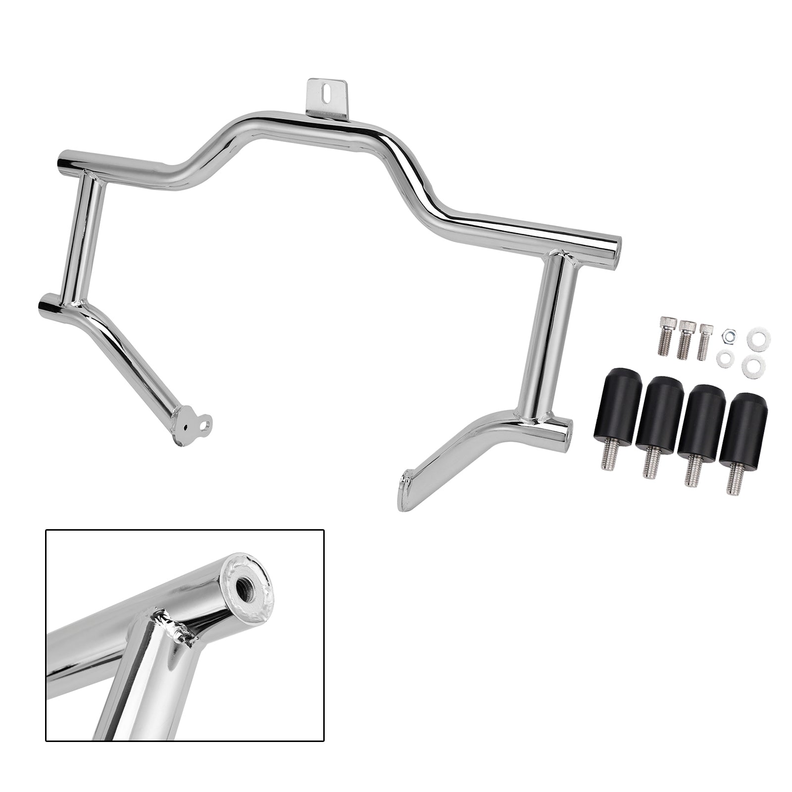 2022-2023 Street Glide ST FLHXST Engine Guard Anti-Crash Bumper Protector Chrome