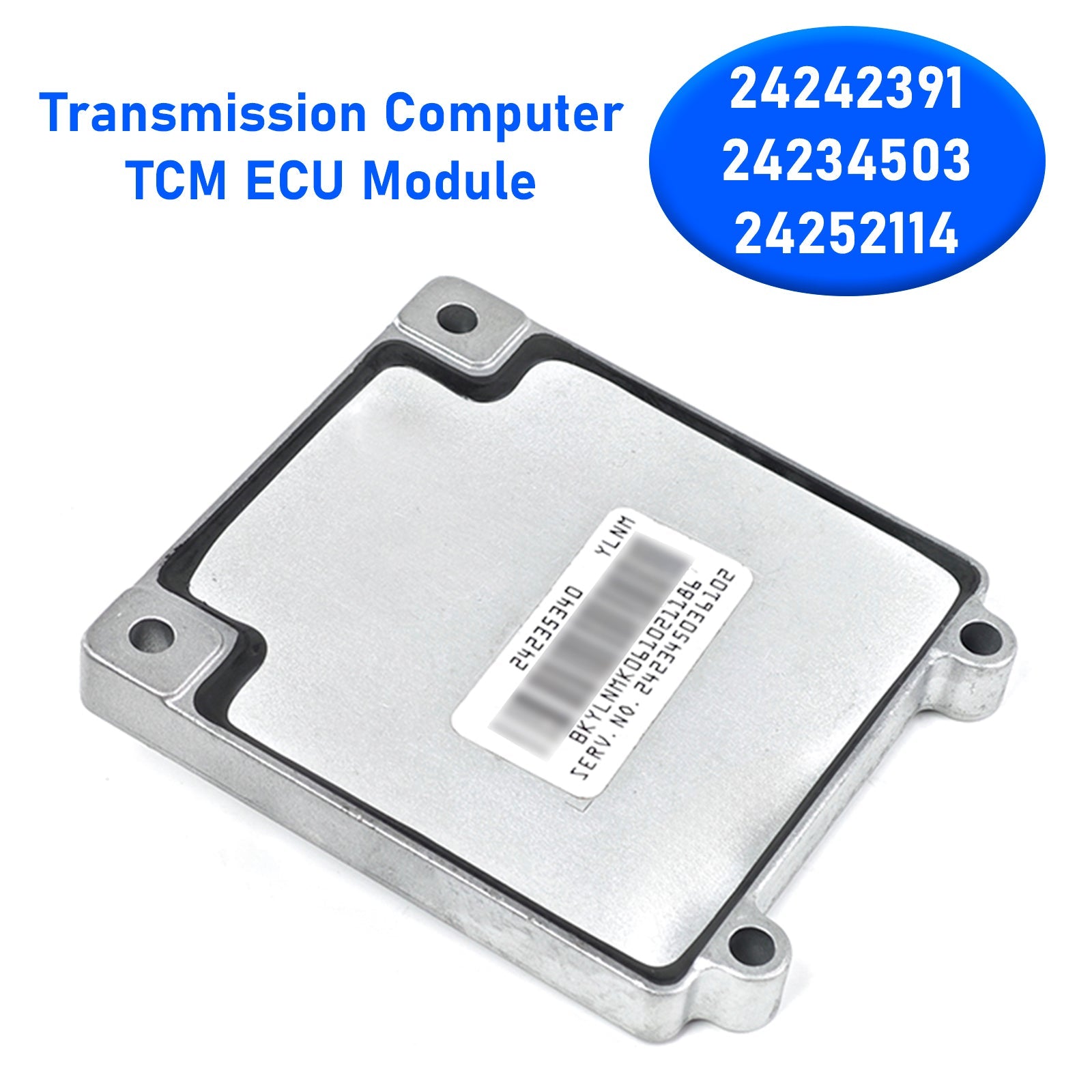 2009 VUE 2.4L LH front engine Transmission Computer TCM ECU Module T42 24242391 24234503 24252114