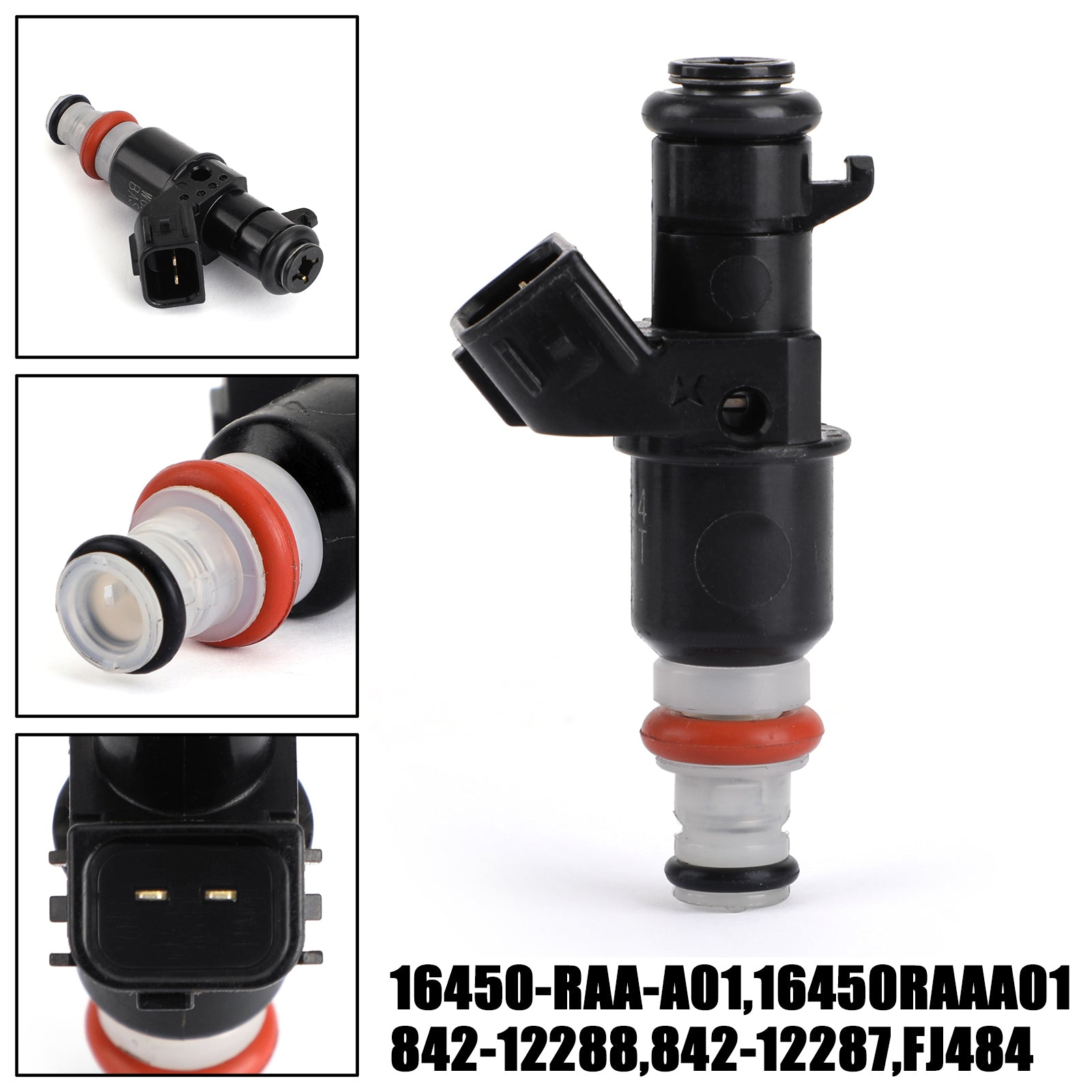 1PCS Fuel Injector For 2003-2007 Honda Accord 2.4L 16450RAAA01 16450-RAA-A01 FJ484 842-12287 842-12288
