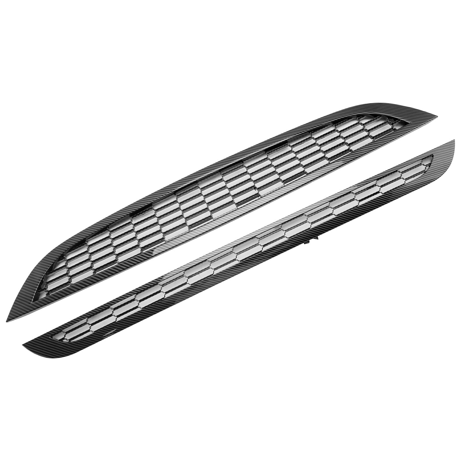 2002-2006 Mini Cooper R50 R52 R53 2PCS Honeycomb Mesh Front Grille Grill